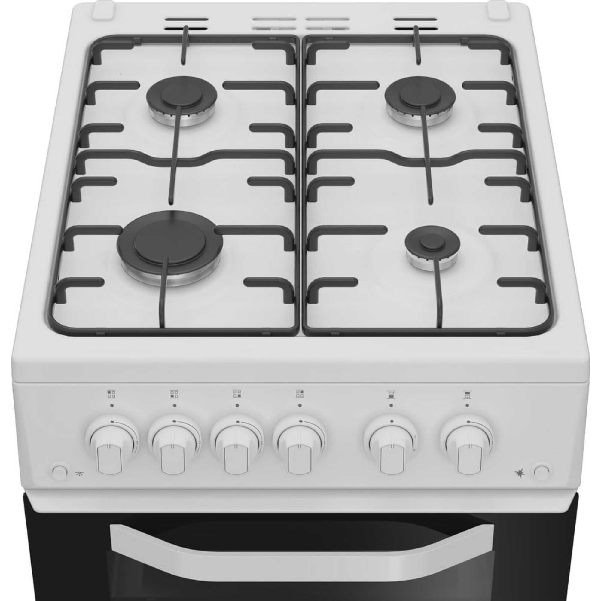 50cm Gas Single Oven Cooker - HTG5GCW