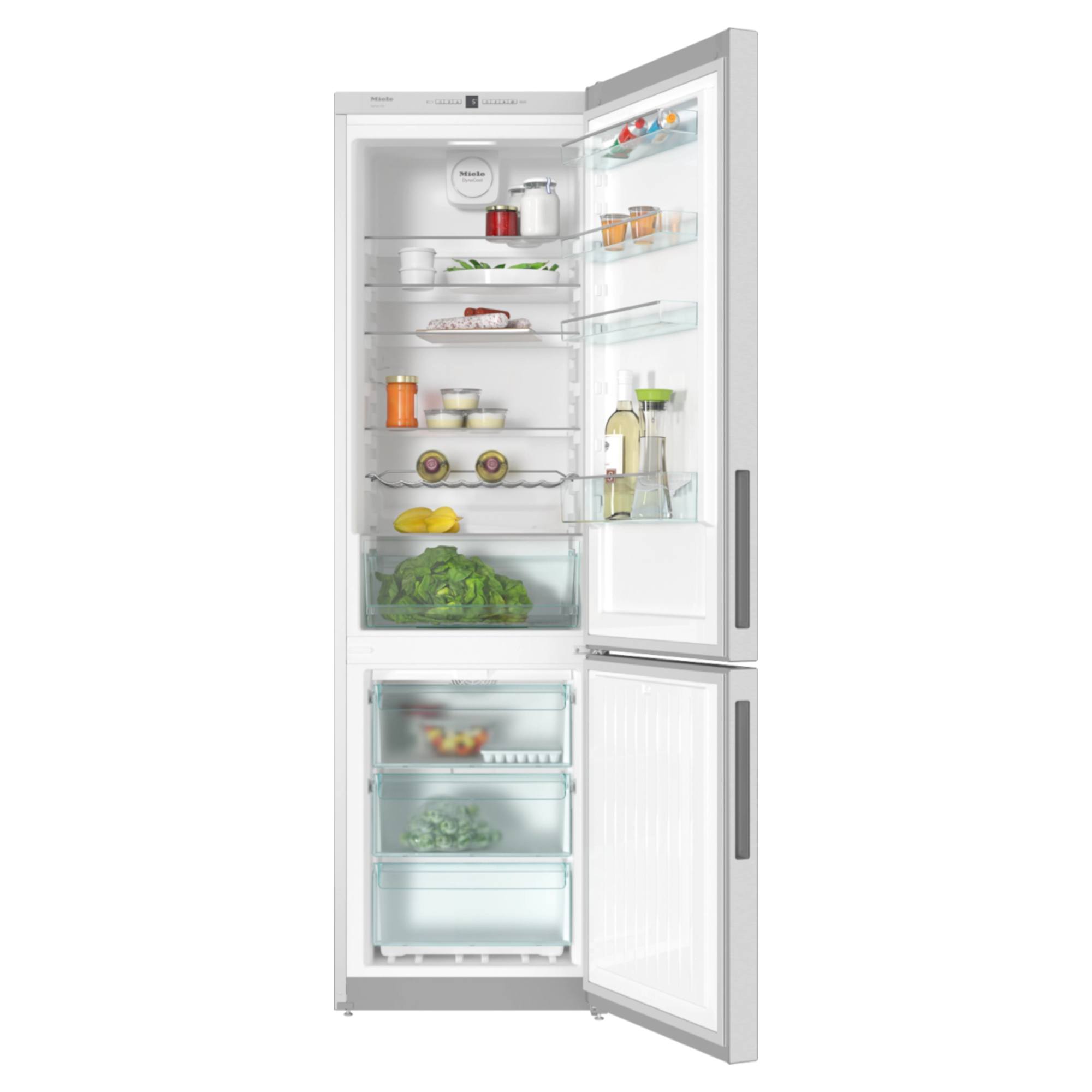 KFN 29162 D edt/cs Series 120 Freestanding Fridge-Freezer - Stainless Steel