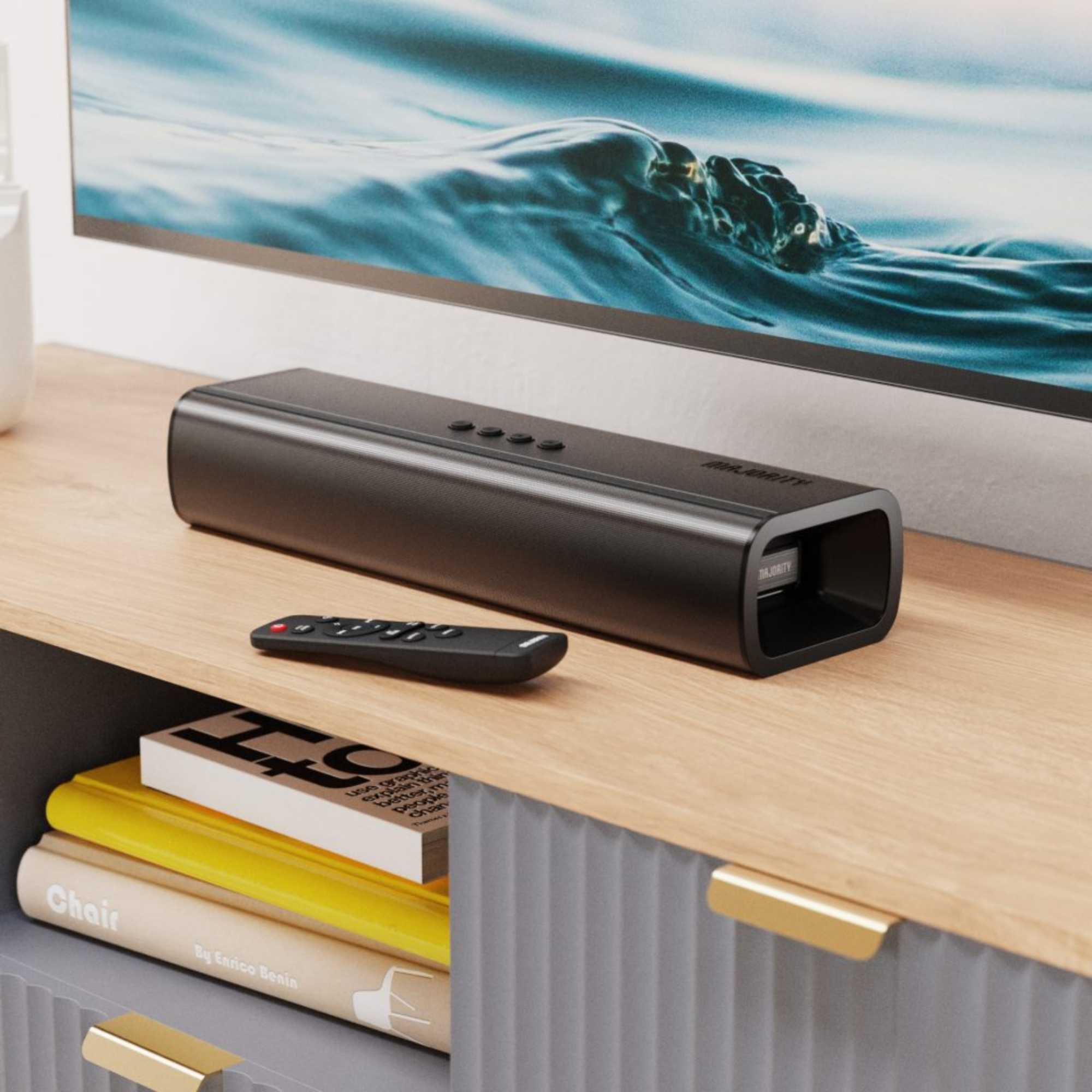 NAGA40BLK Naga 40 Plus Soundbar with Wireless Subwoofer