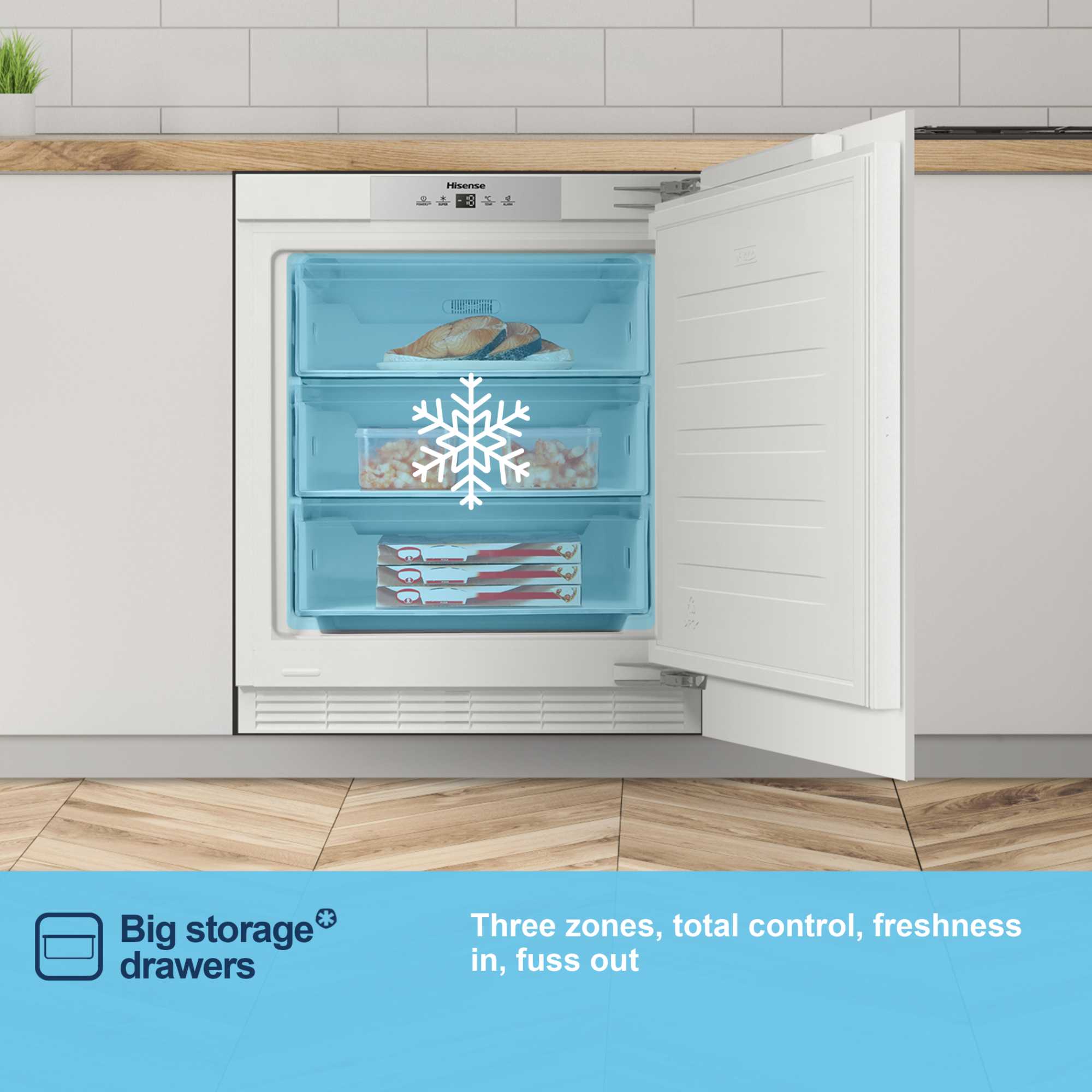 Built-In Undercounter Freezer Low Frost - MBUZ6097E