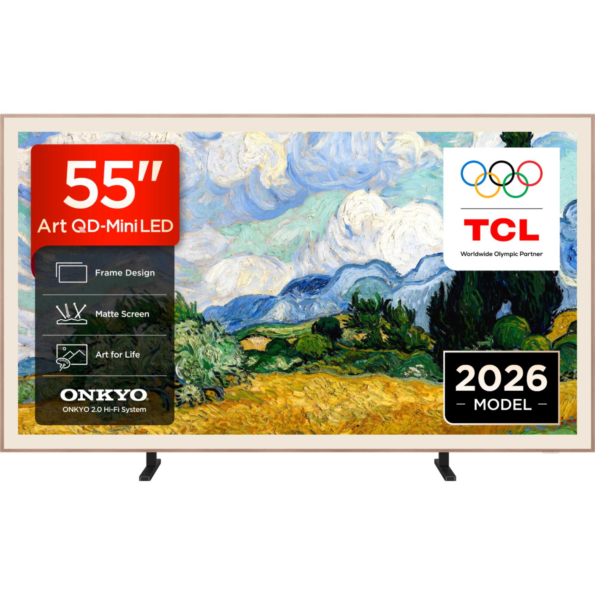 A400PRO 55" 4K Ultra HD QD-Mini LED HDR Google Smart TV - 55A400PRO-UK