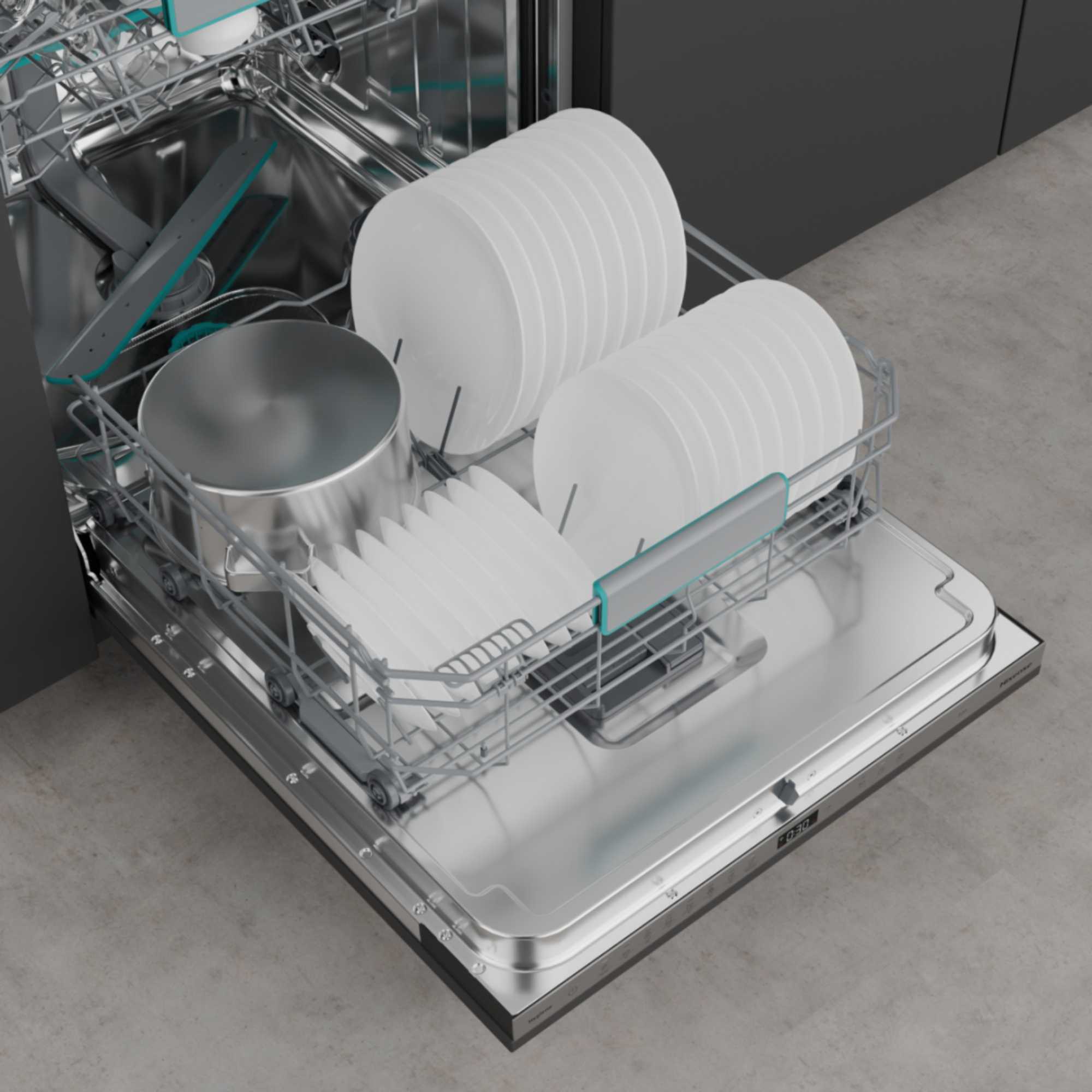 HV673A60UK 60cm 16 Place Settings Fully Integrated Smart Dishwasher