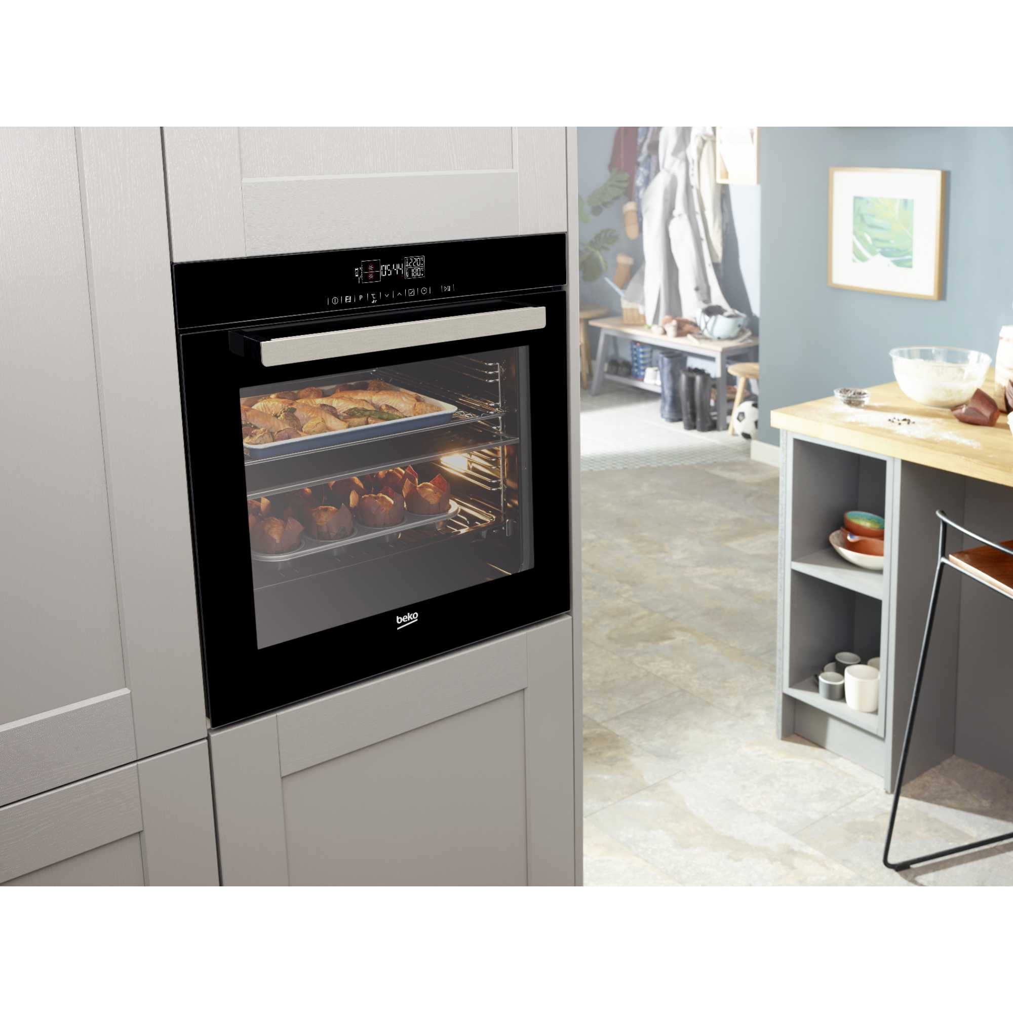 Split & Cook 80L Multi-function Built-in Oven