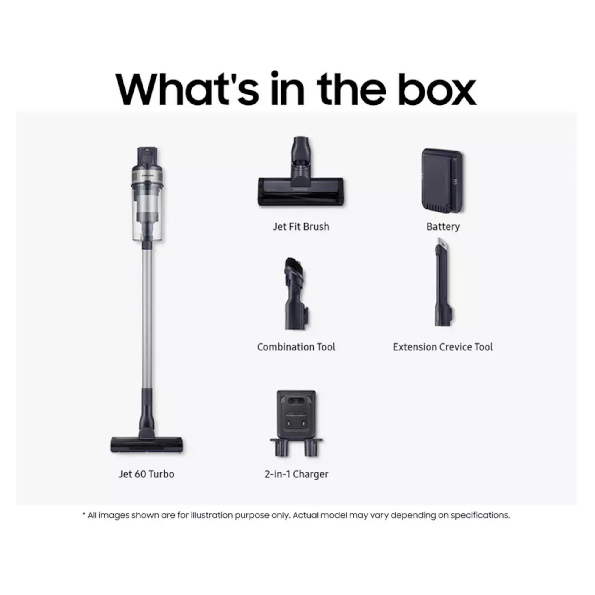 Jet 60 Turbo Cordless Vacuum Cleaner - VS15A6031R4