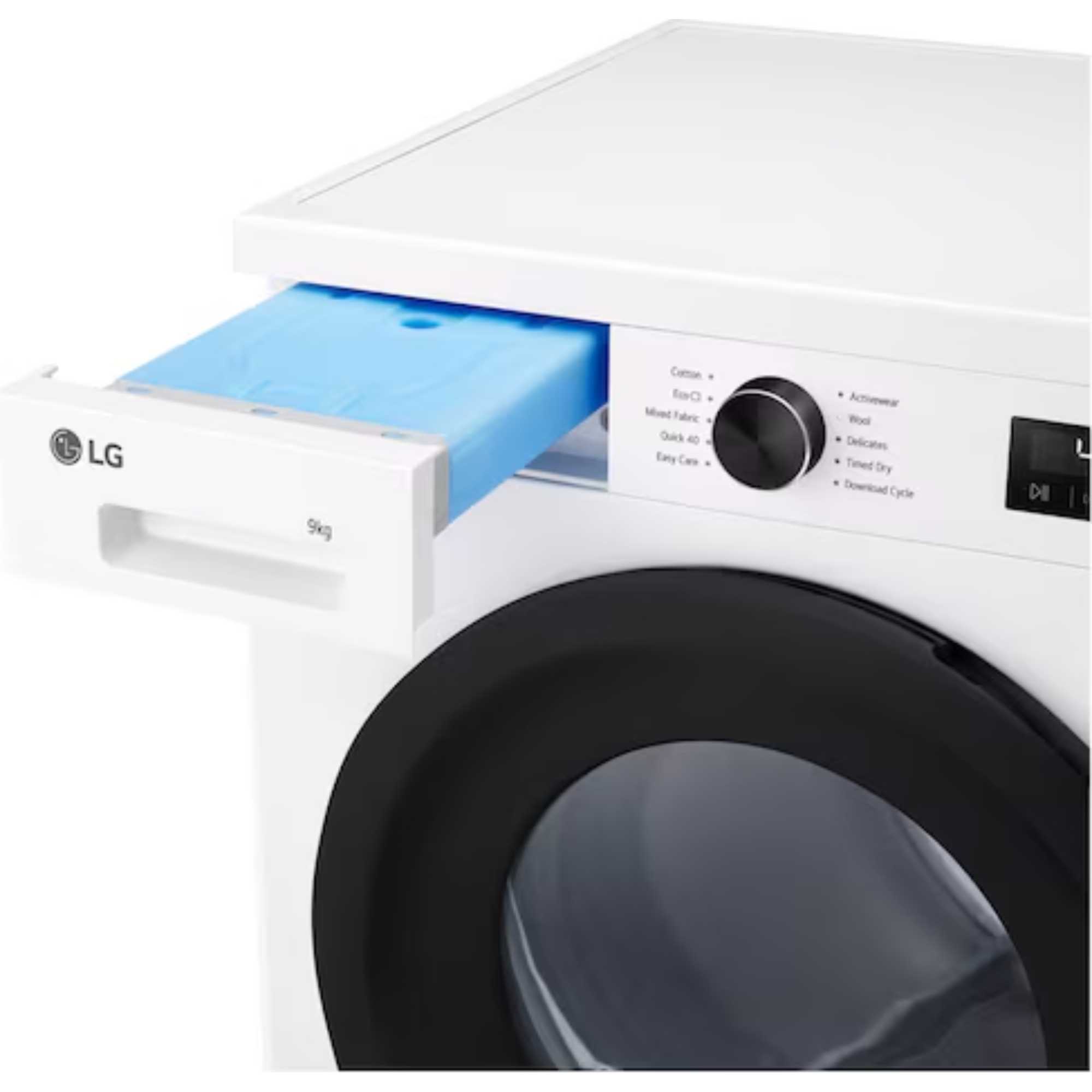 RHX1009NWK 9kg Dual Inverter Heat Pump Tumble Dryer - White