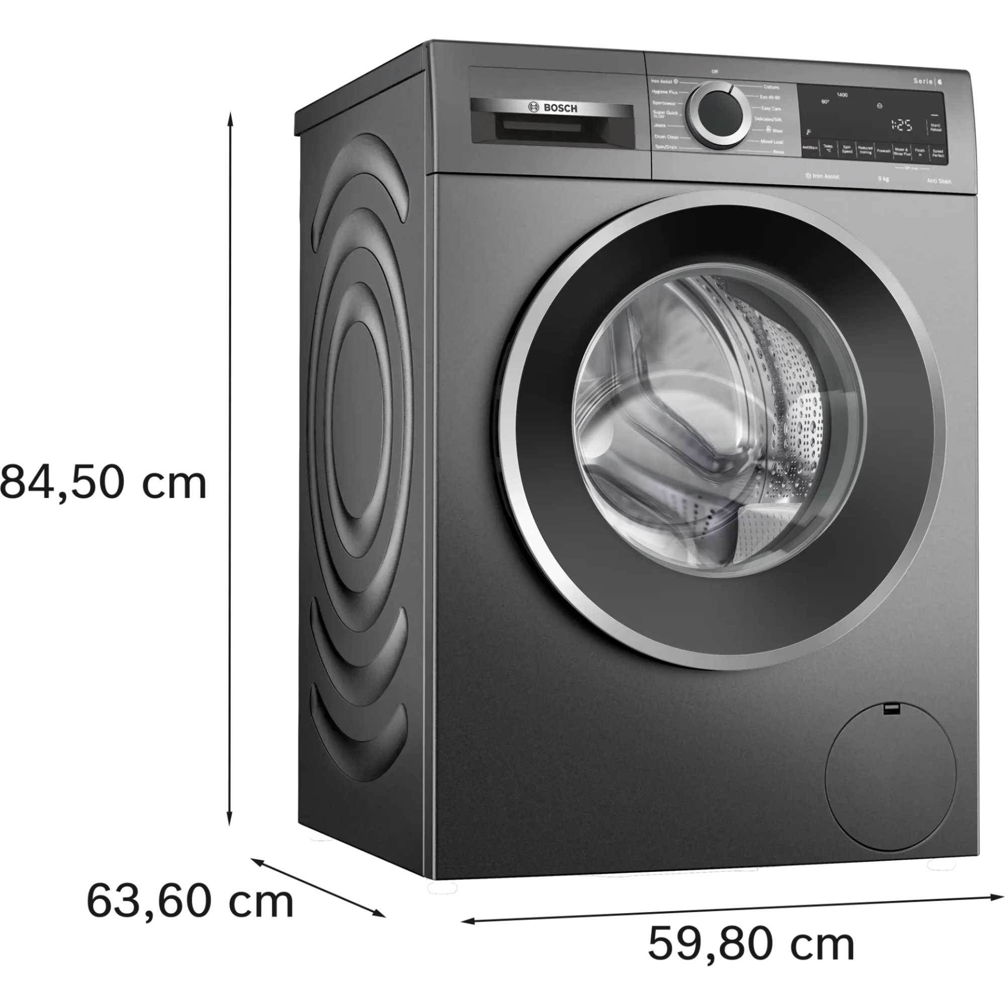 Series 6 9kg 1400rpm Washing Machine - WGG244ZCGB
