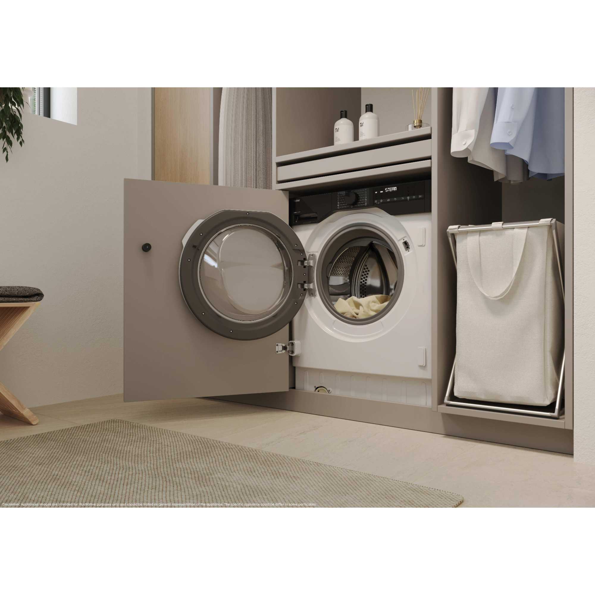 Series 6 9kg Wash 6kg Dry 1600rpm Washer Dryer - BHA6S696M6D9-80