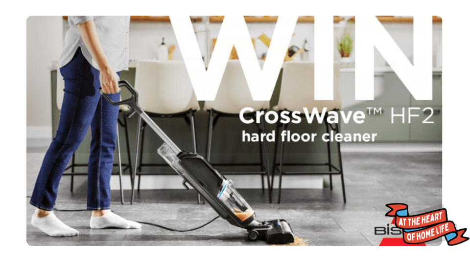 Bissell 3847E Crosswave HF2 Wet & Dry Vacuum cleaning hard floor