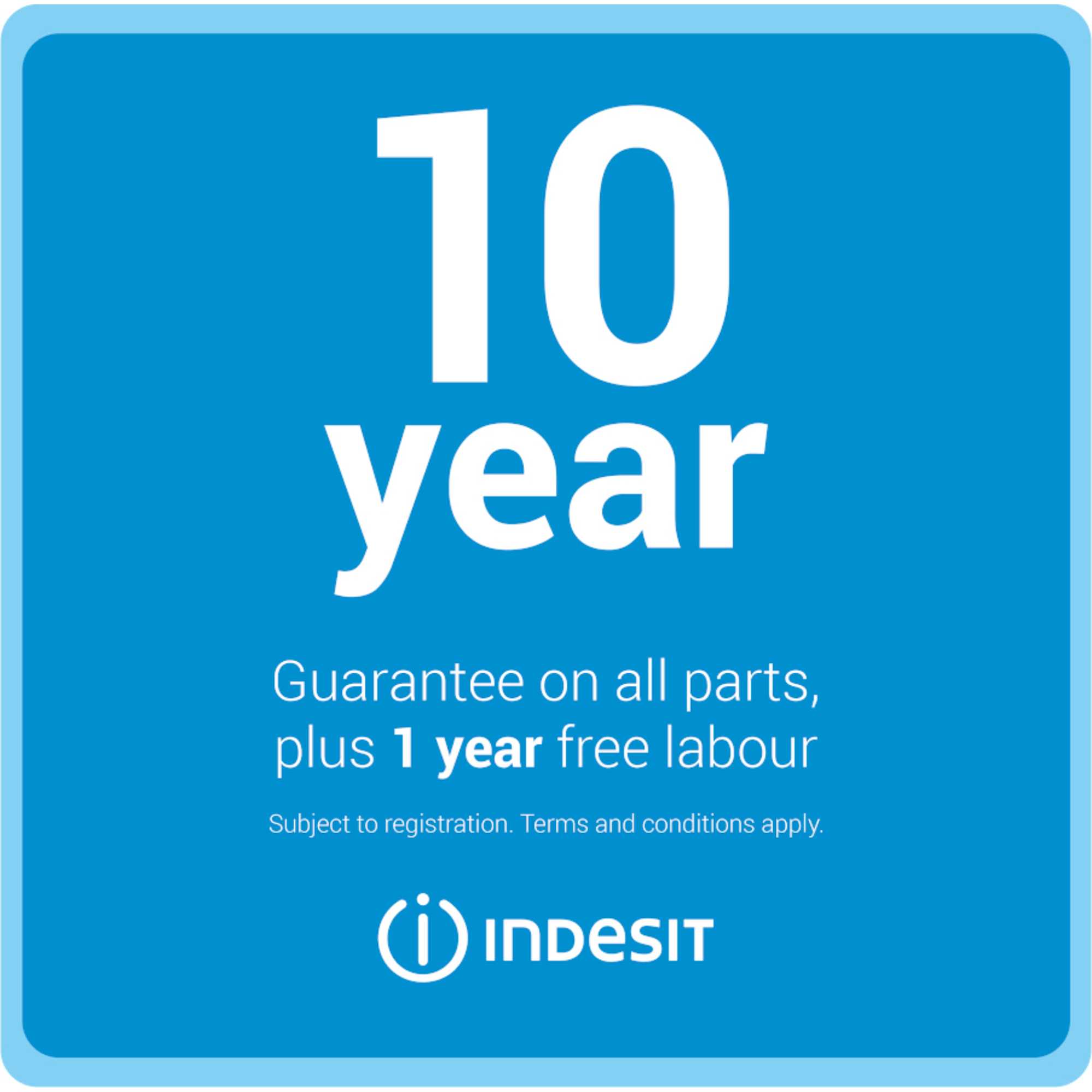 IDE6VMB 60cm Electric Double Cooker with Ceramic Hob - Black