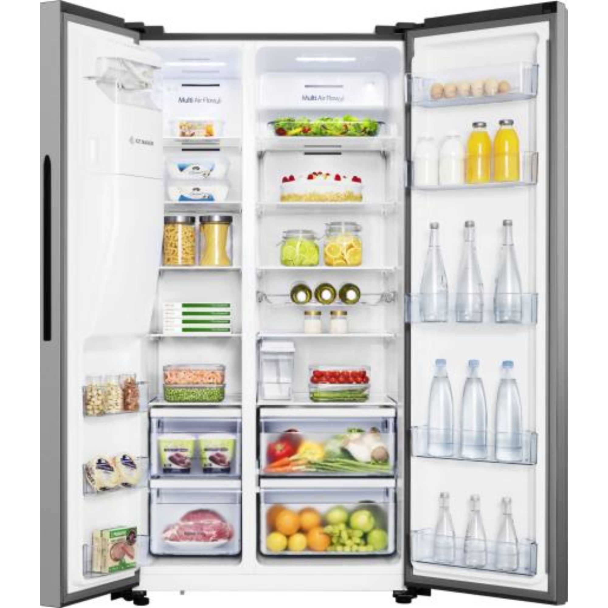 RS694N4TIE 562L American Style Fridge Freezer with Total No Frost - S/Steel