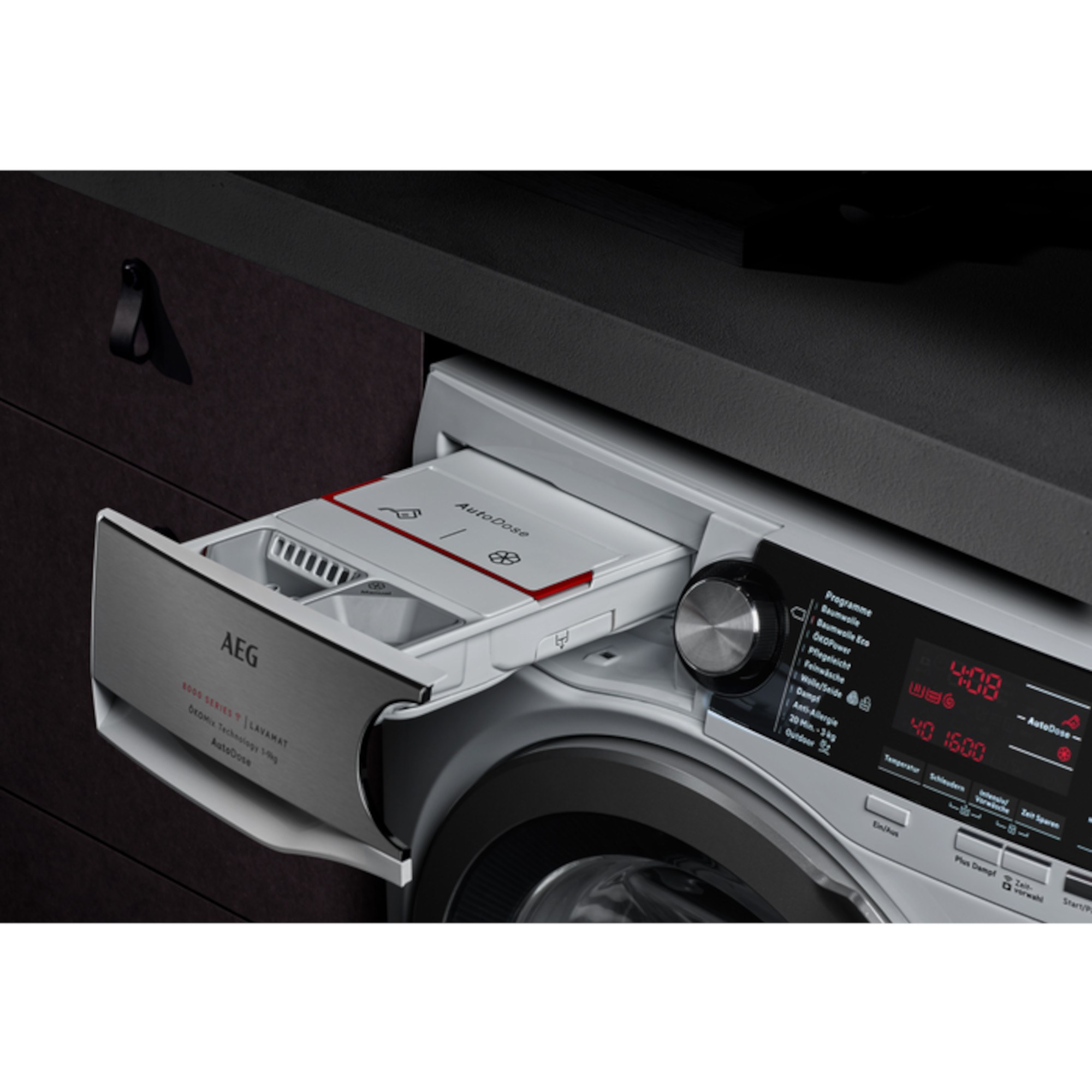 L8FEC966CA 9kg 8000 OKOMIX Washing Machine with Autodose