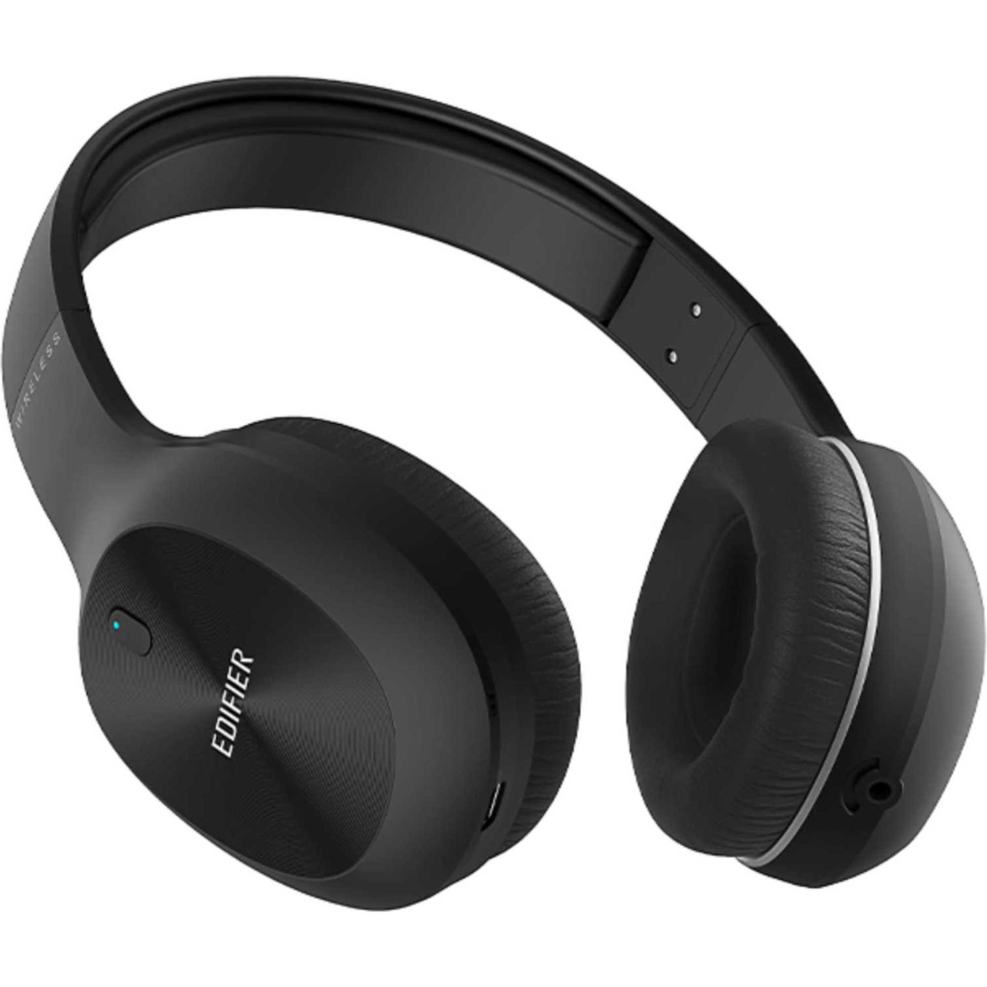 W800BT-PLUS Noise Cancelling Over-Ear aptX Stereo Headphones - Black