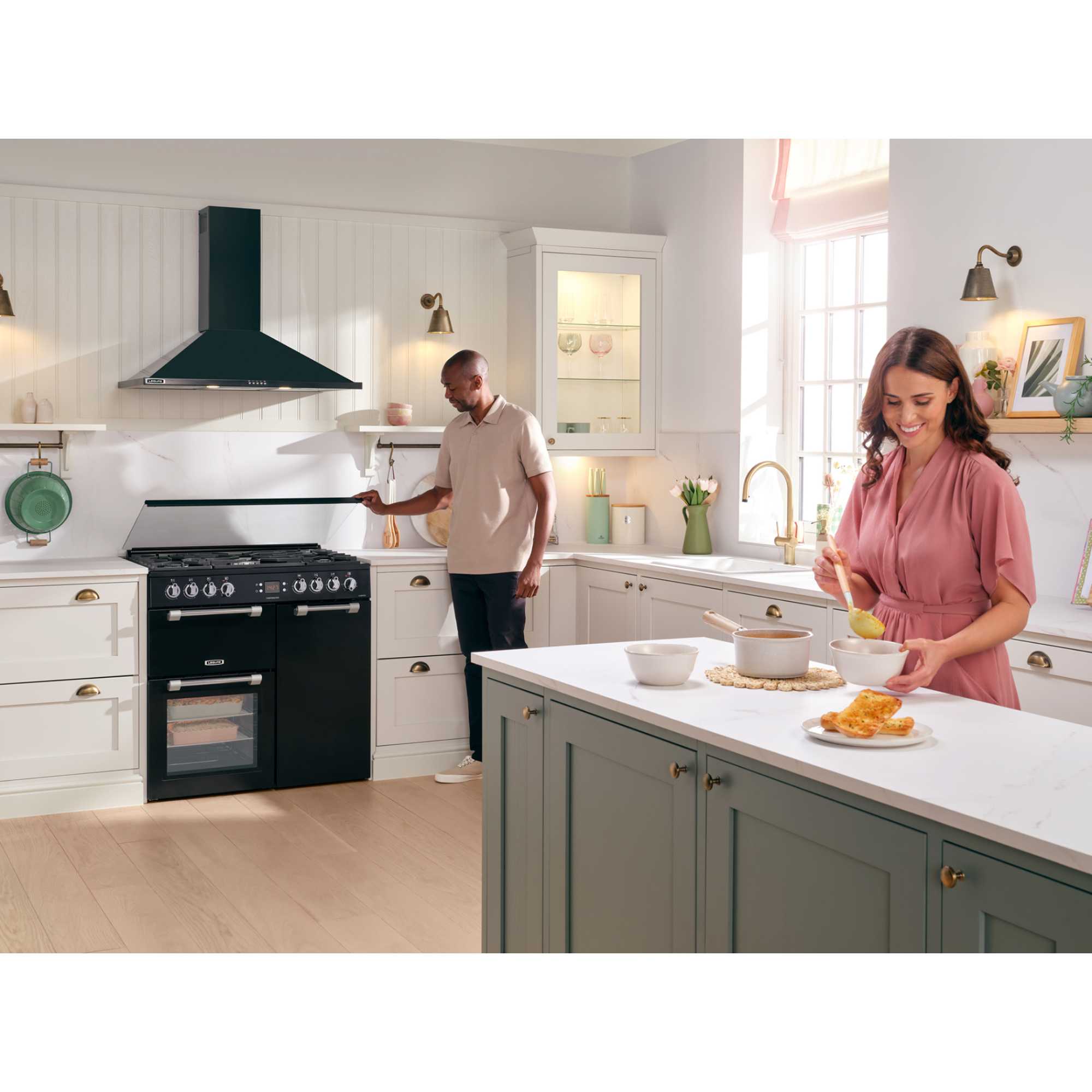 Chefmaster 90cm Dual Fuel Range Cooker - CC90F531K