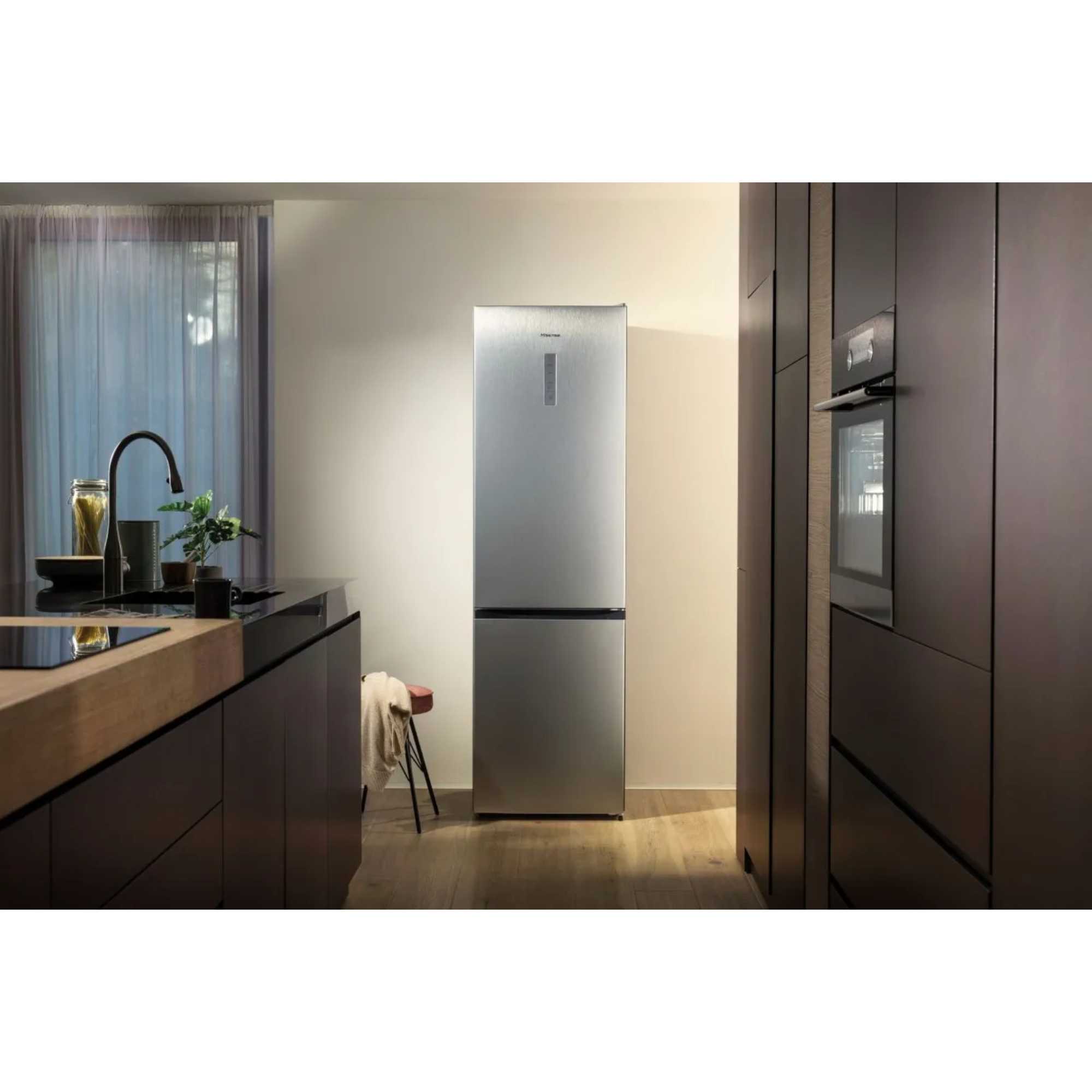 RB645N4BIE 495L Fridge Freezer - Stainless Steel