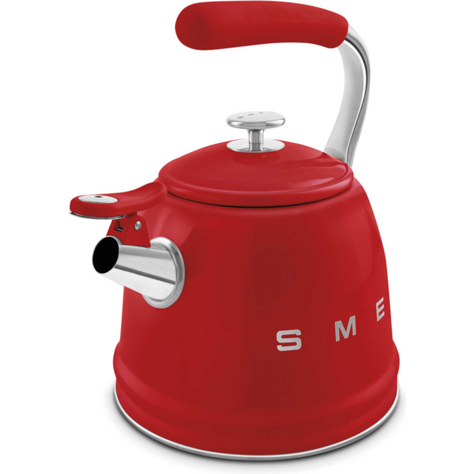WKF01RD 2.3L 50s Style Whistling Kettle - Red