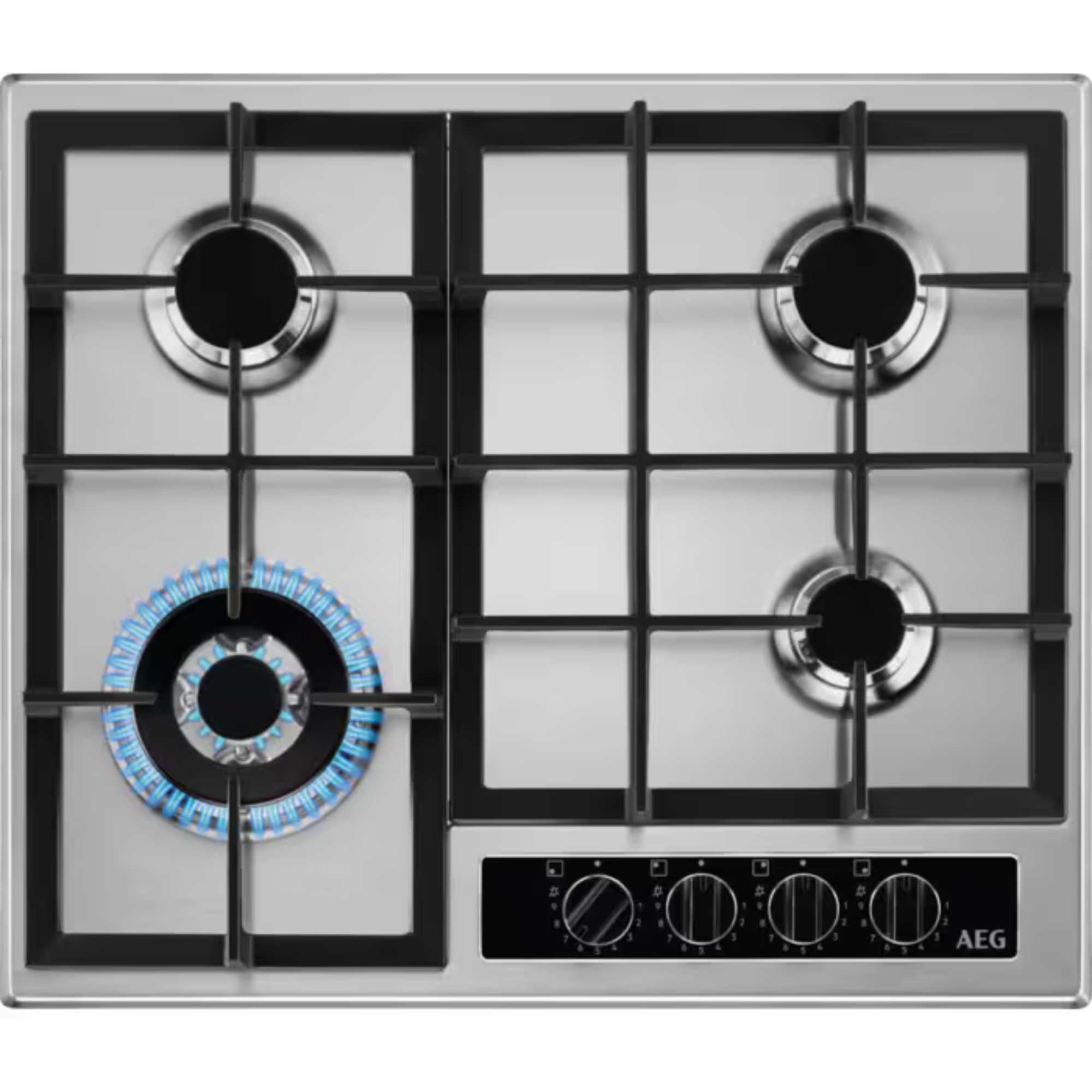 HGB64420YM 60cm Stainless Steel Gas Hob