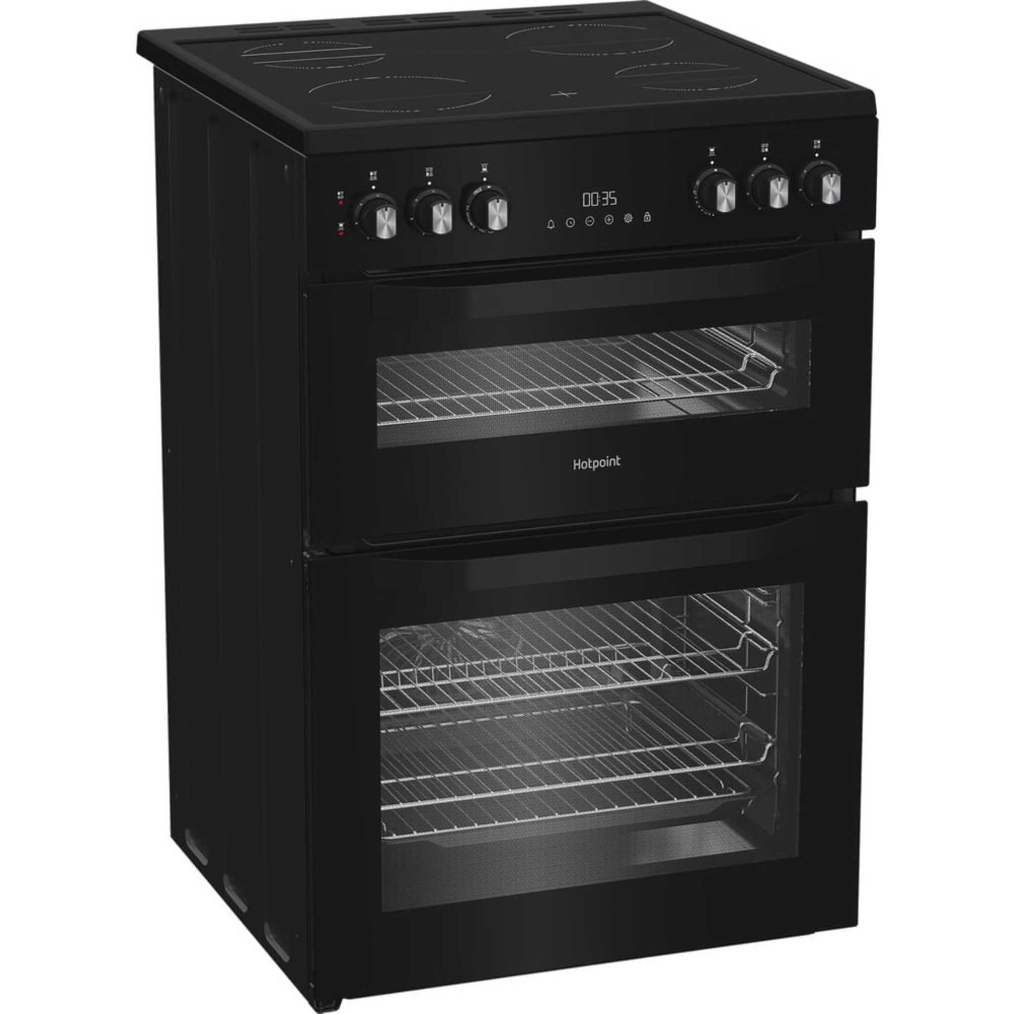 60cm Electric Double Oven Cooker - HDE6VDB1