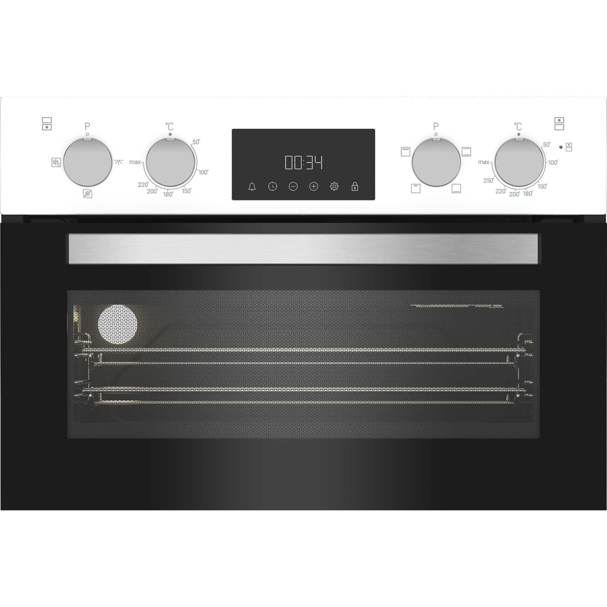 DIH 10D W Built-In Double Oven - White