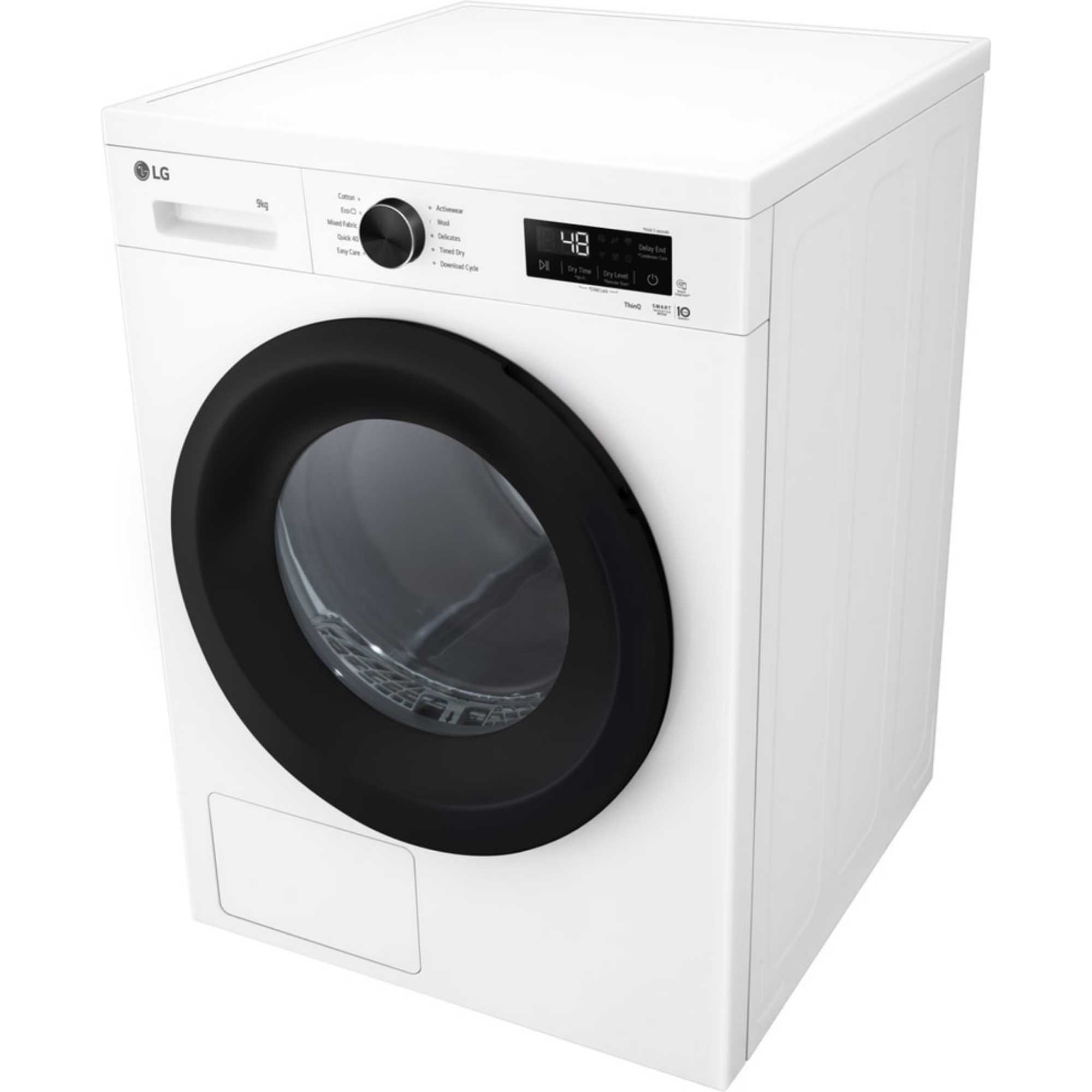 Series 2 ThinQ 9kg Heat Pump Tumble Dryer - RHX1009NWK