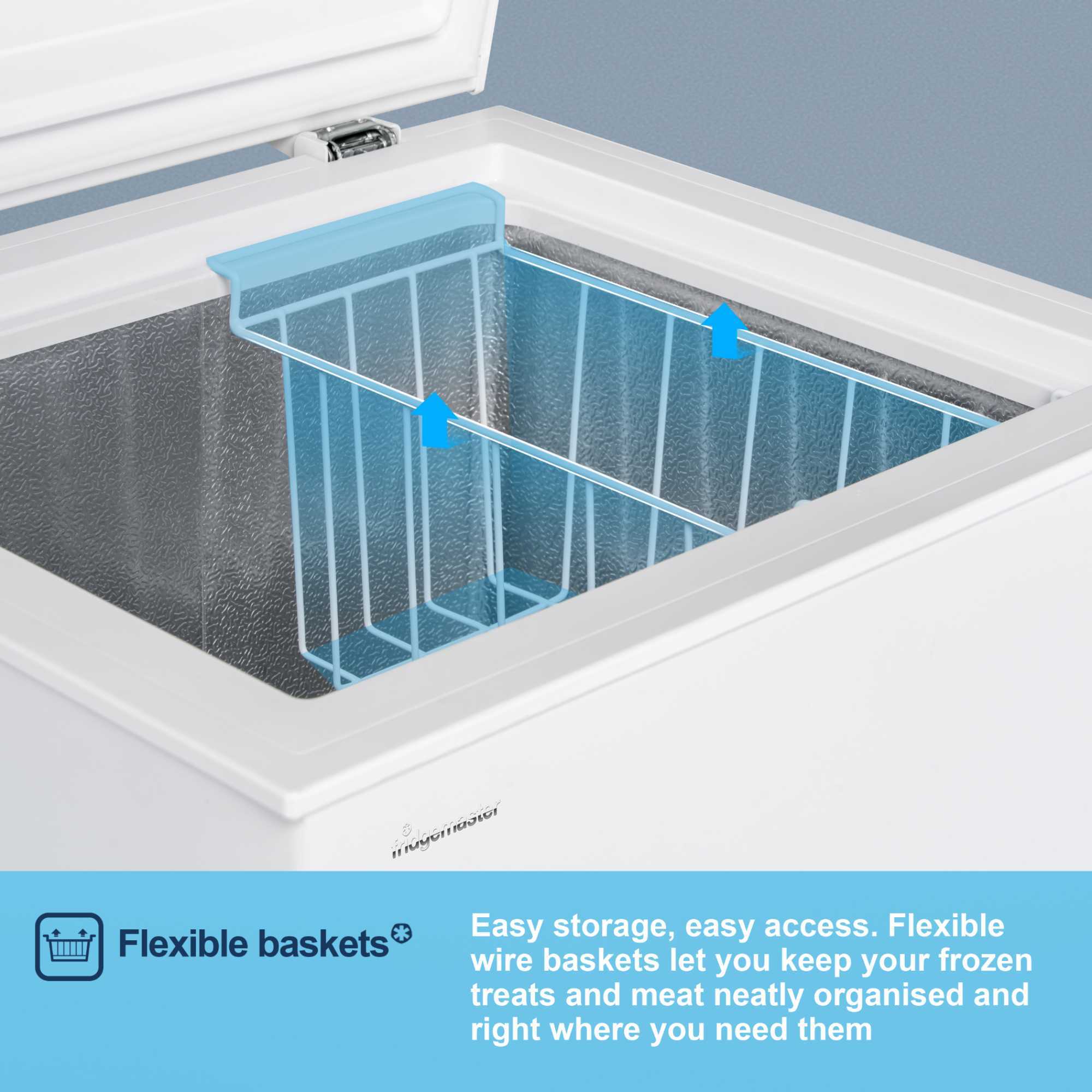 MCF96E Chest Freezer with Winter Guard Technology