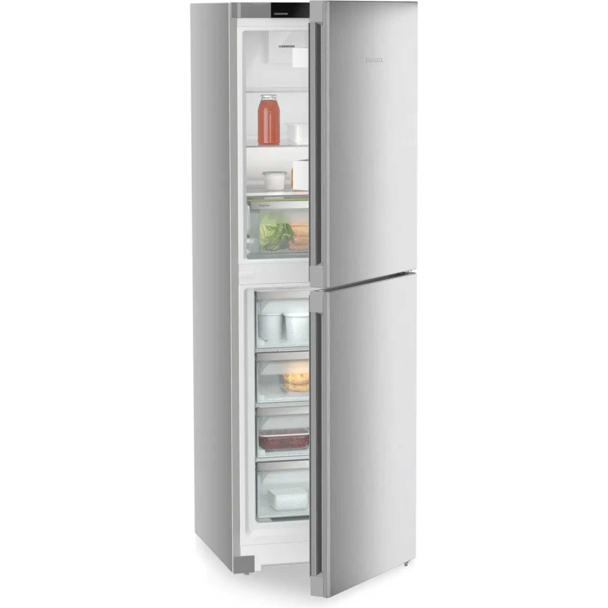 CNsfd 5204 Pure NoFrost 319l Fridge Freezer - SteelFinish