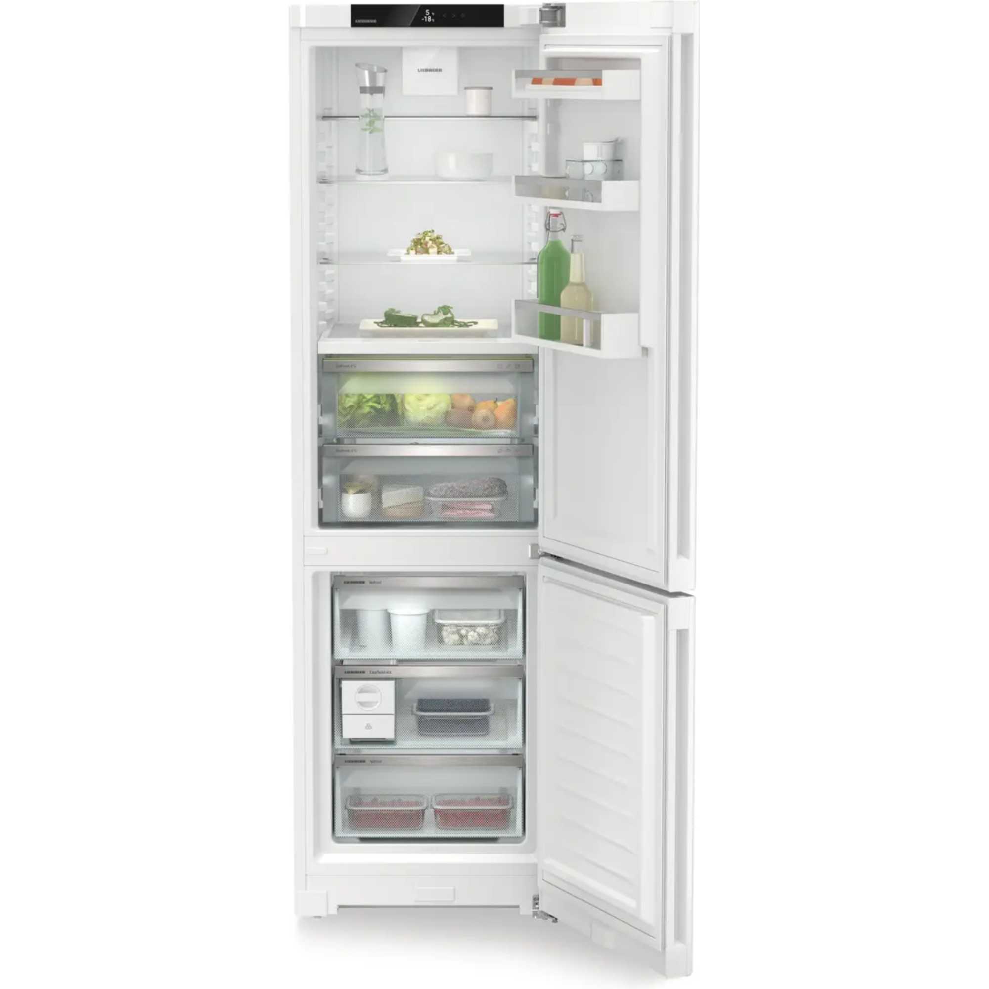 Liebherr CBNC5723 360L Fridge Freezer - White