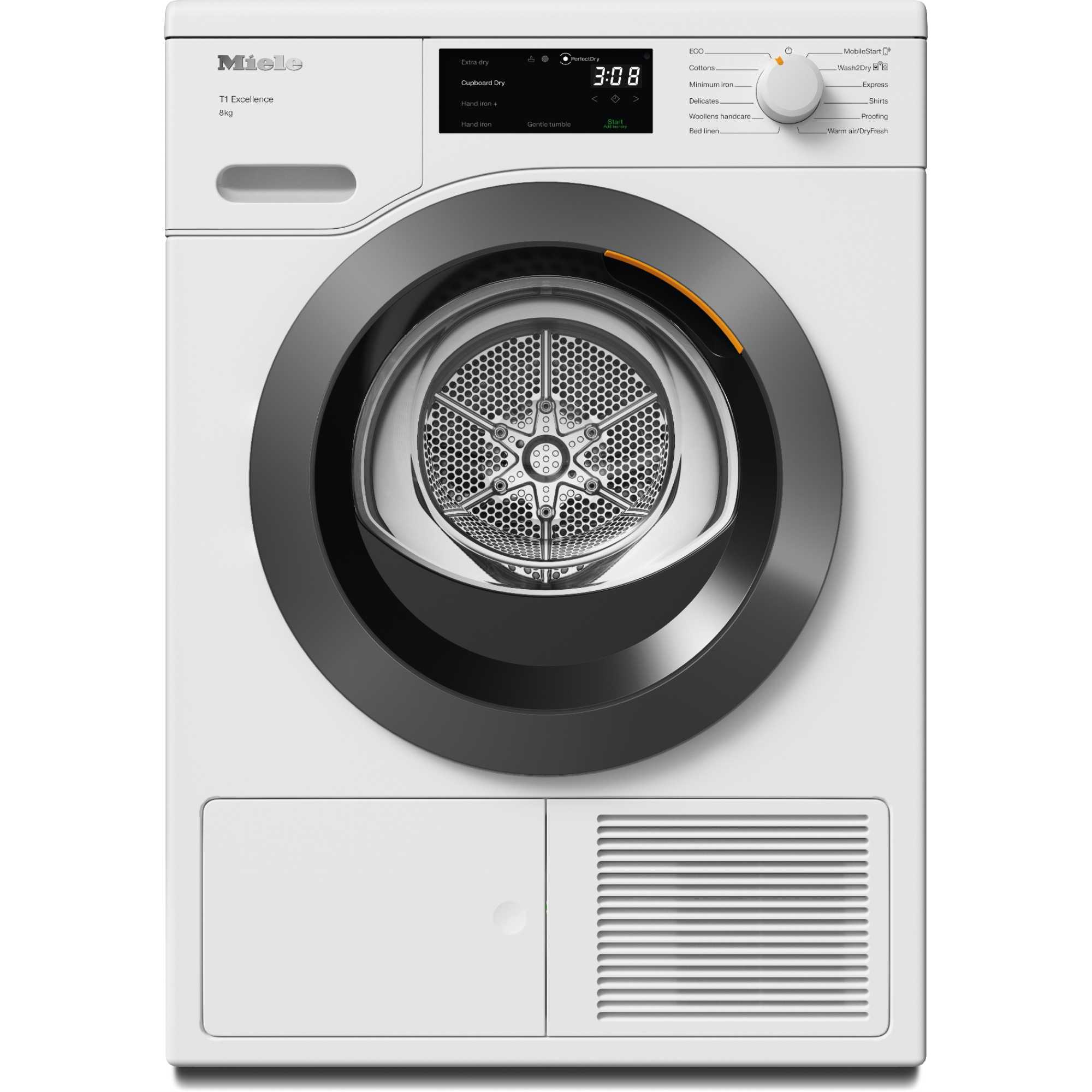8kg Heat Pump Tumble Dryer - TEC645WP