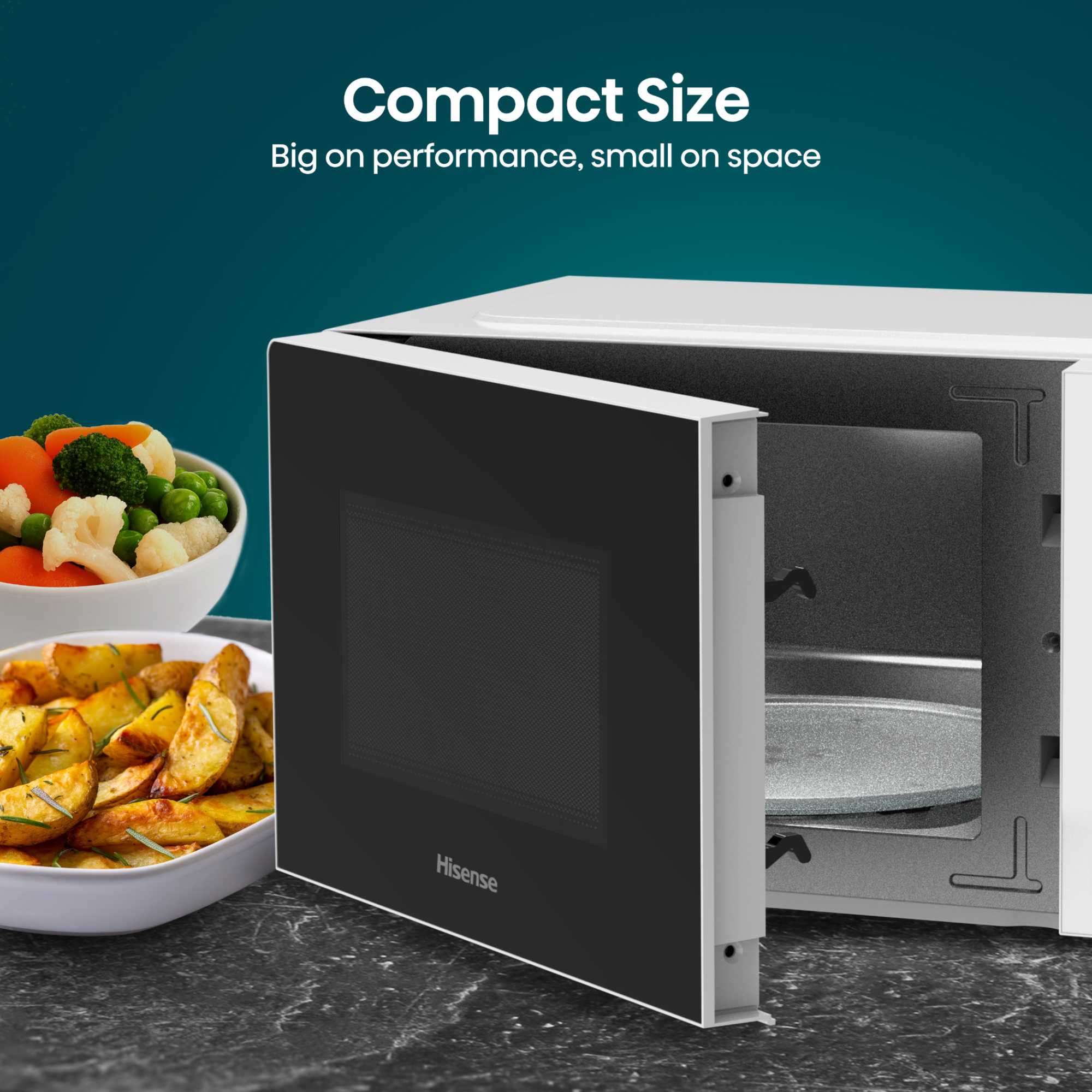 H20MOWS4UK 20L 700W Microwave - White