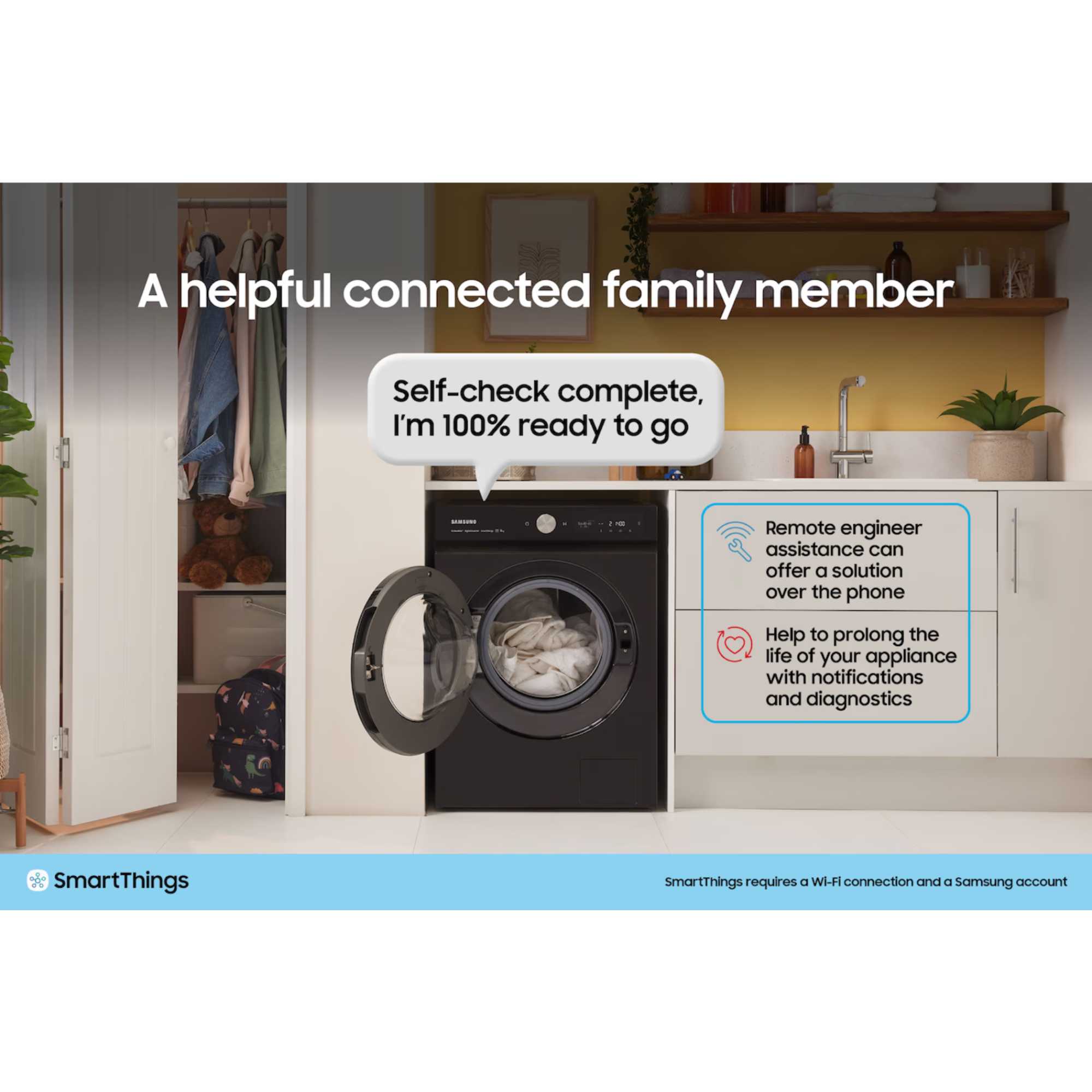 Series 5 AI 9kg 1400rpm Washing Machine - WW90CGC04DABEU