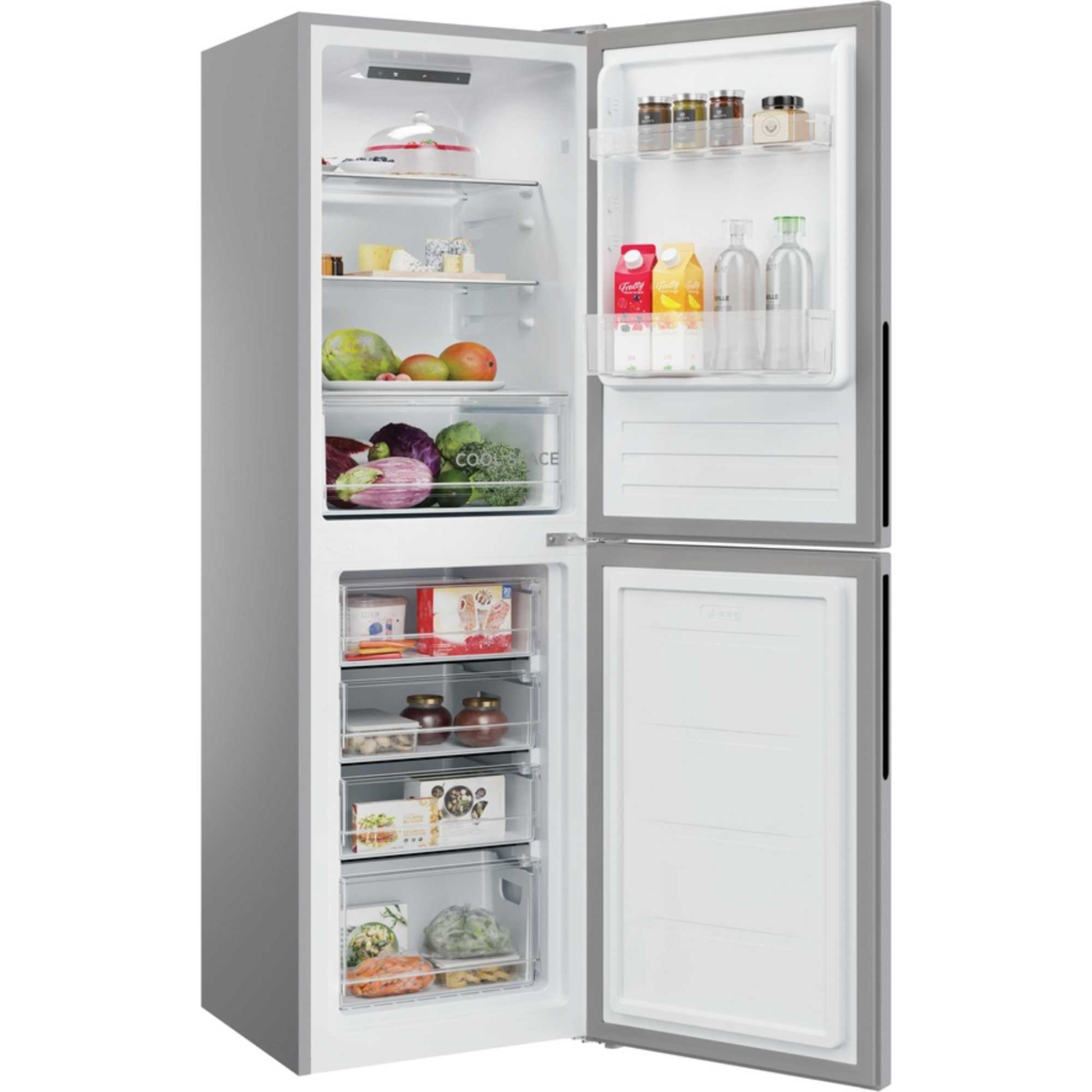 HVT3CLECKIHS-1 252L Fridge Freezer with Low Frost Technology - Silver