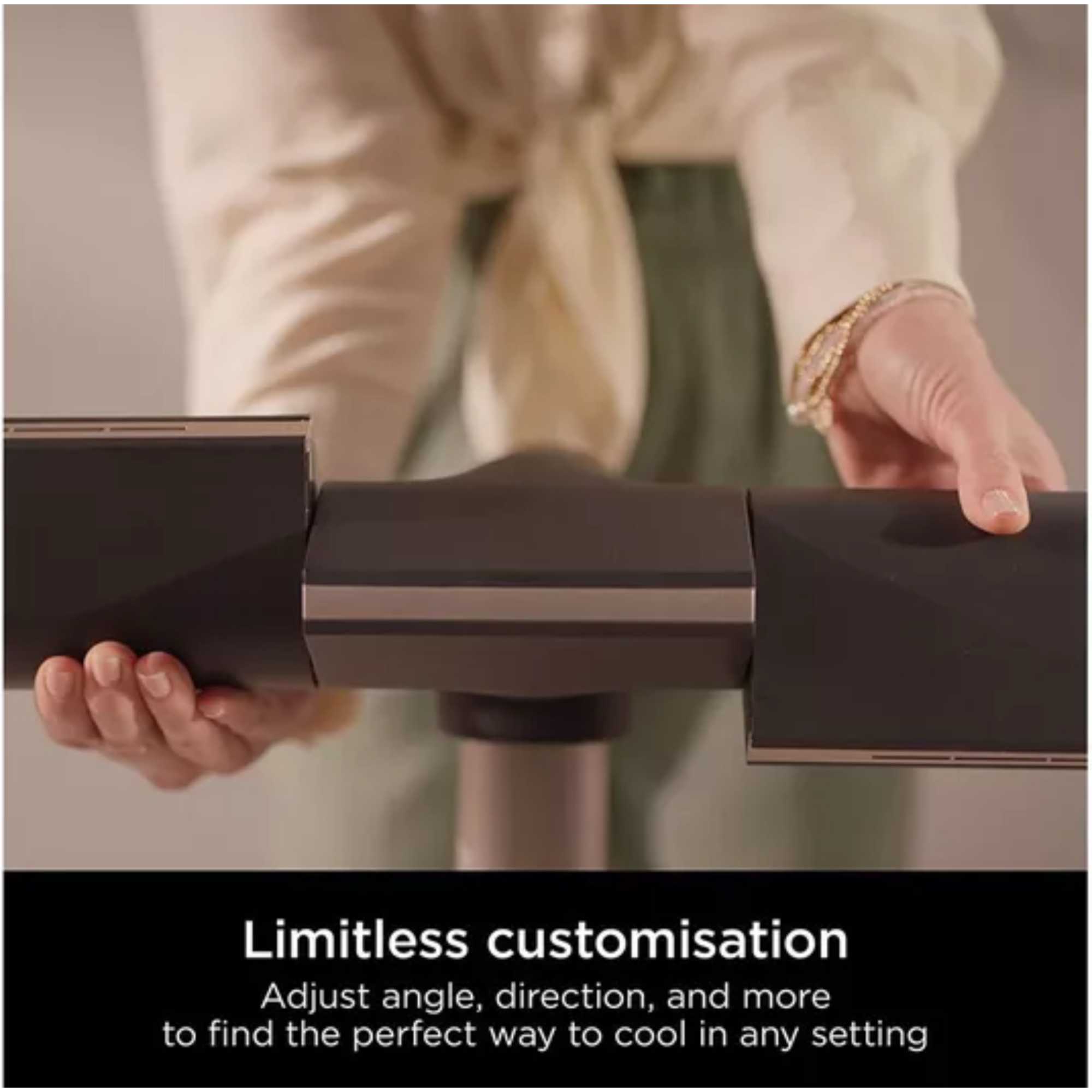 TF200SUK TurboBlade High-Speed Multi-Directional Tower Fan - Charcoal