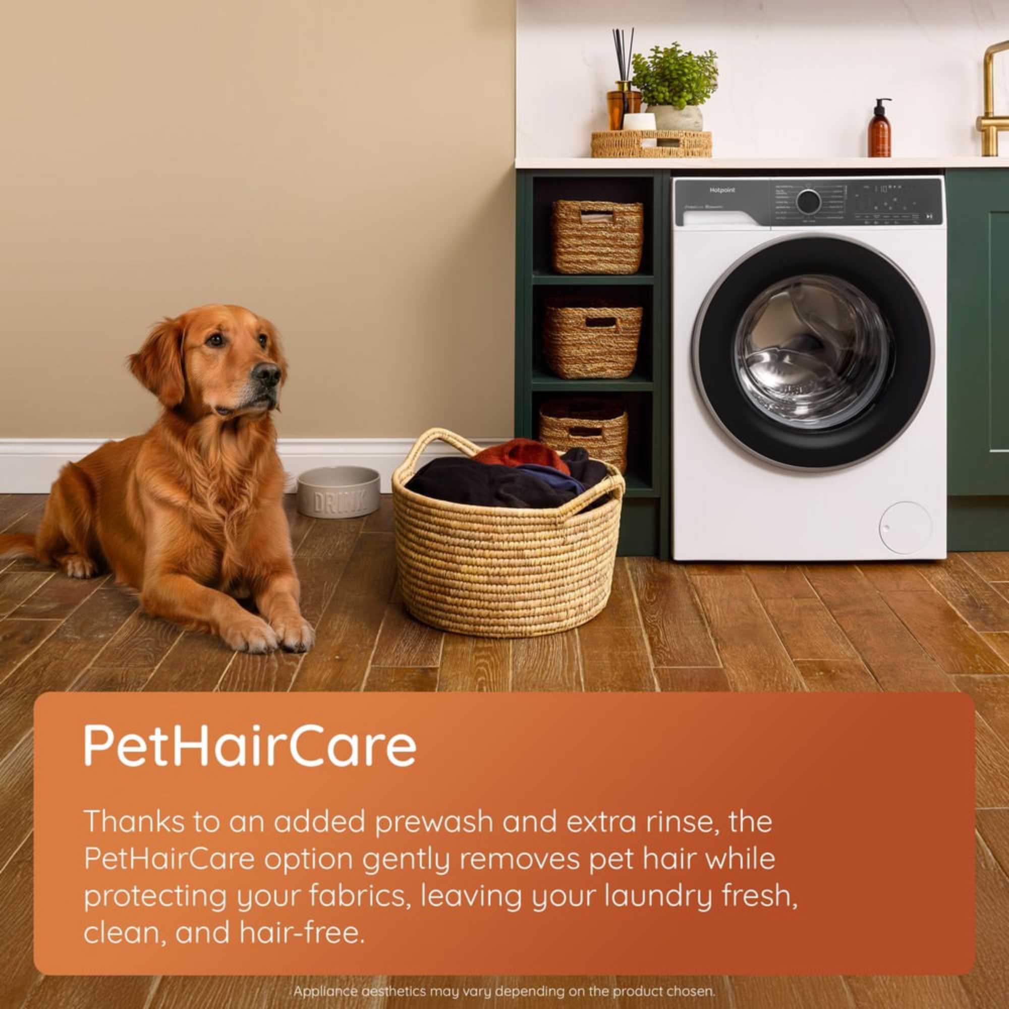 HPD 9693 CARE UK Fabric Care Pro 9kg Wash 6kg Dry Smart Washer Dryer - White