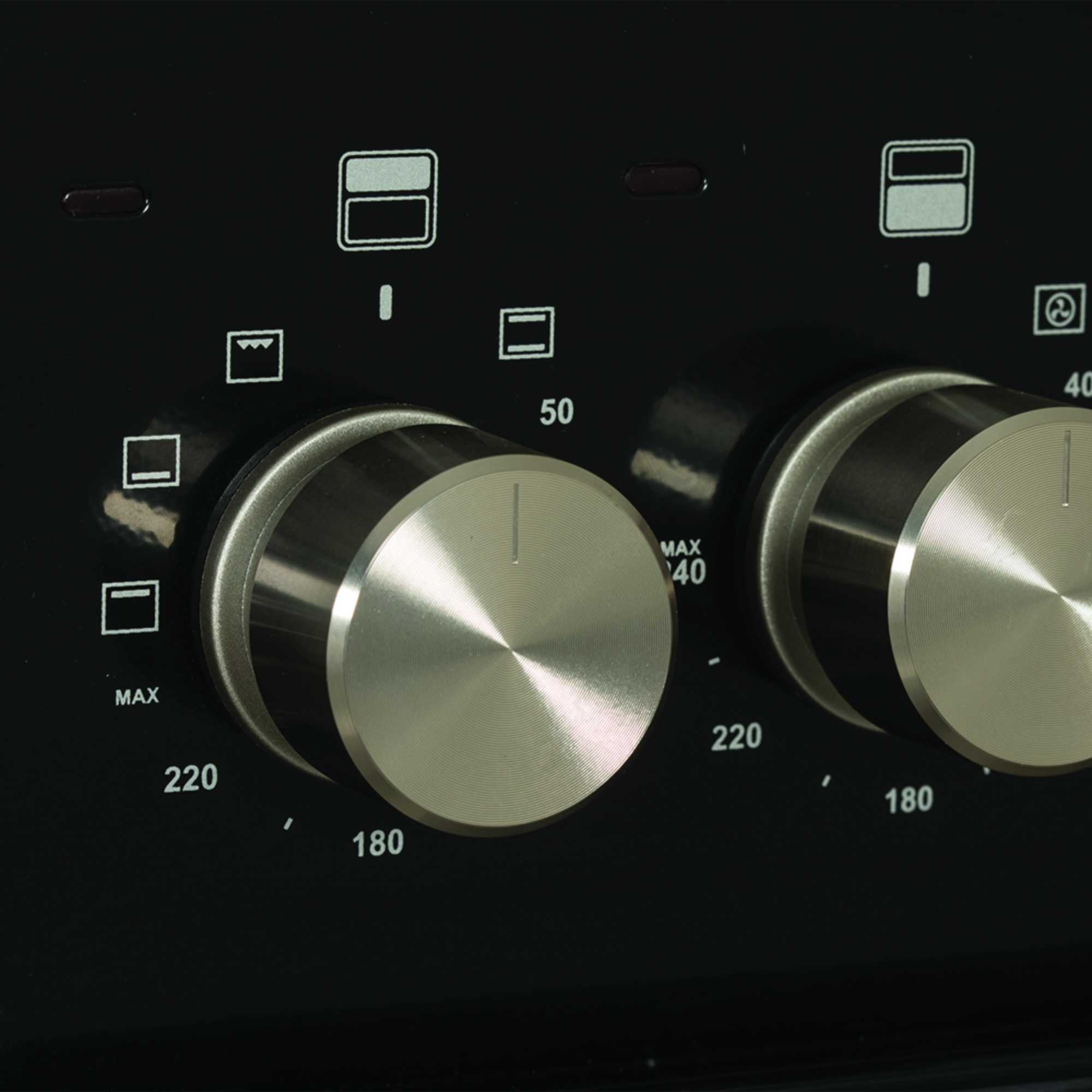 C60DFDOBL 600mm Dual Fuel Double Cooker with Wok Burner - Black