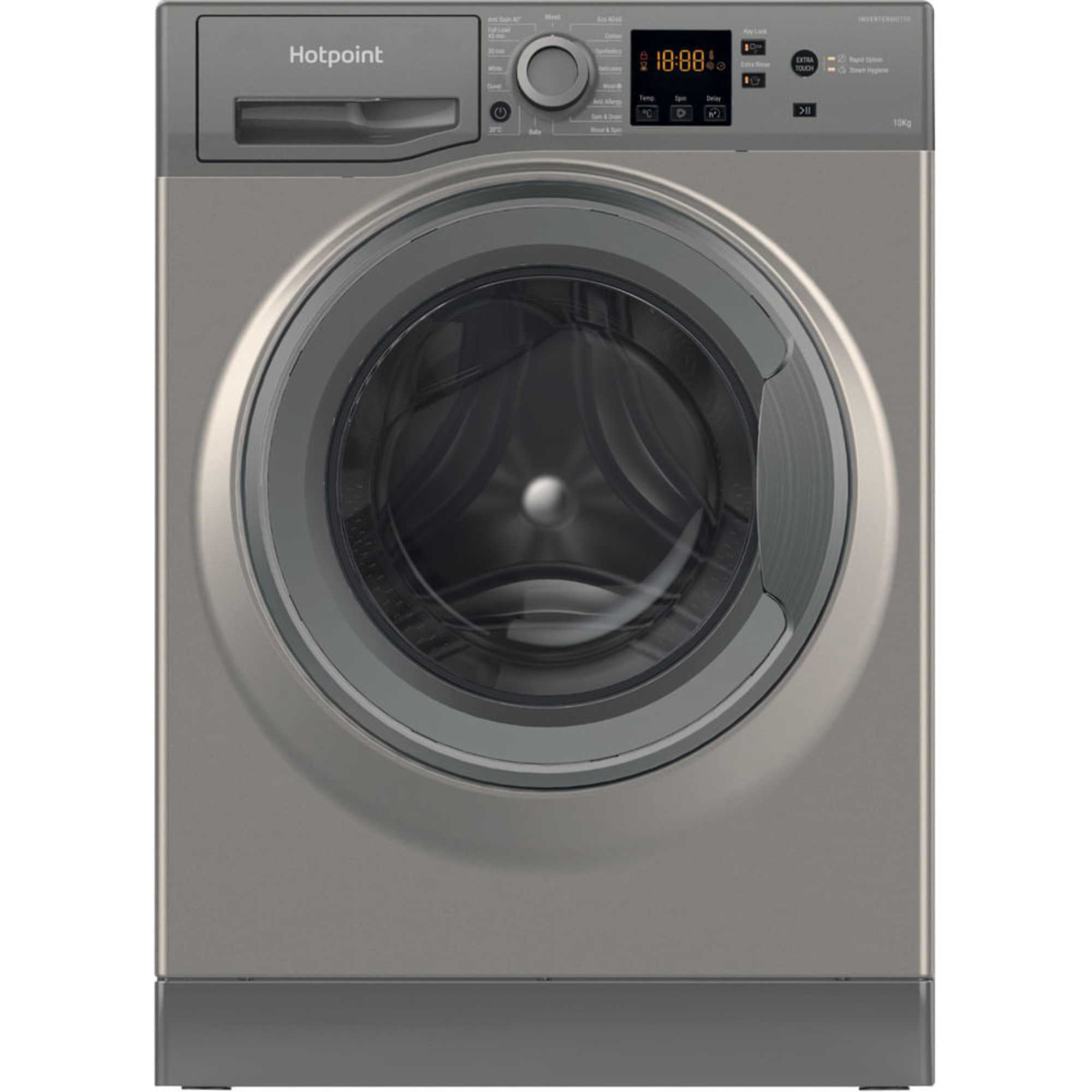 Anti-Stain 10kg 1400rpm Washing Machine - NSWM 1046 GG UK