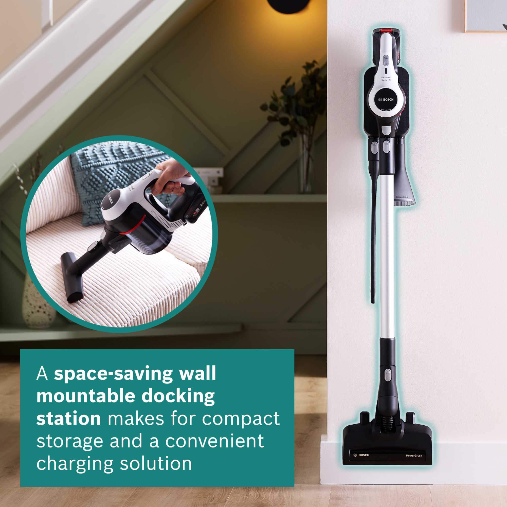 BCS612GB Unlimited 6 Dual Battery Cordless Vacuum Cleaner