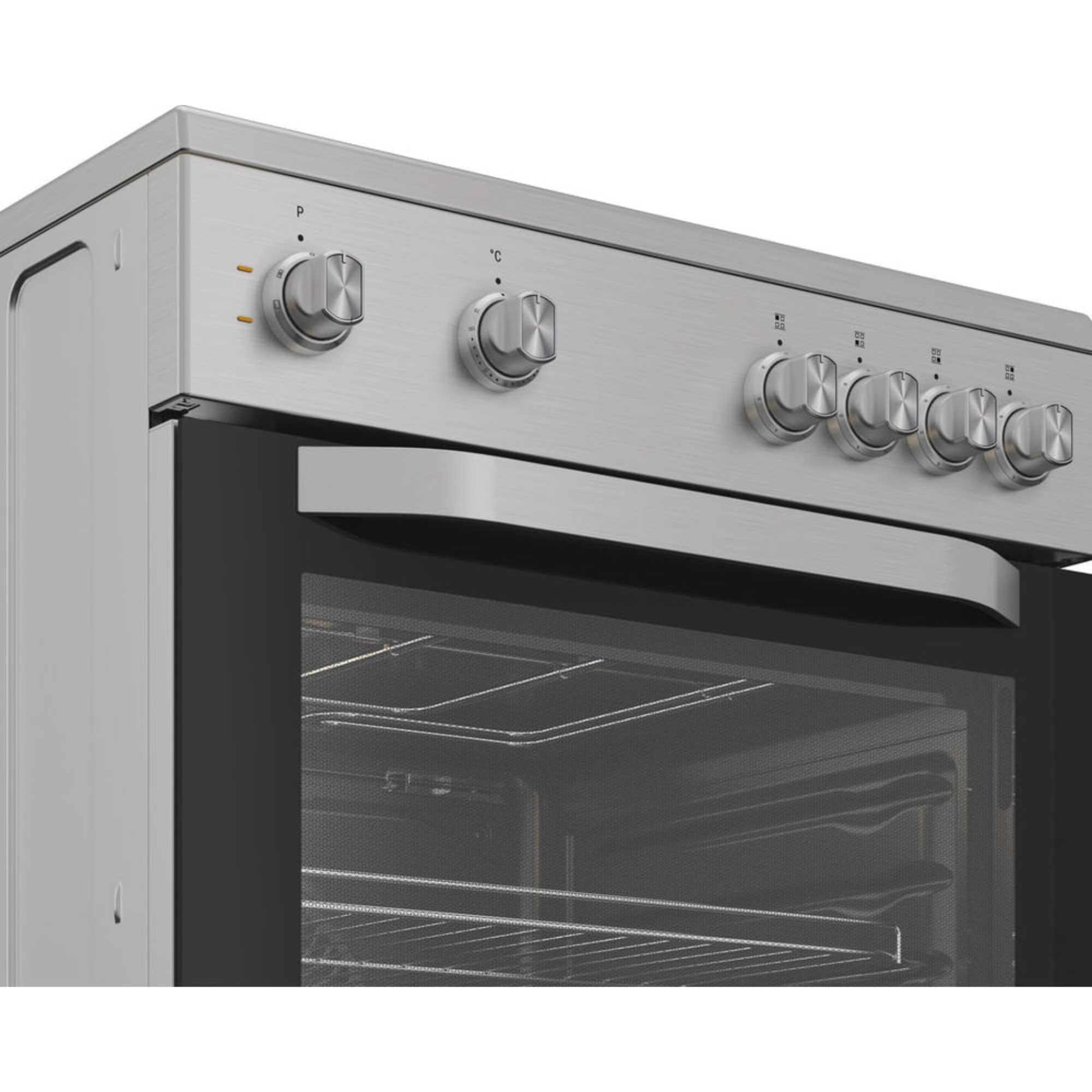 60cm Electric Single Oven Cooker - H6V5KMX/UK