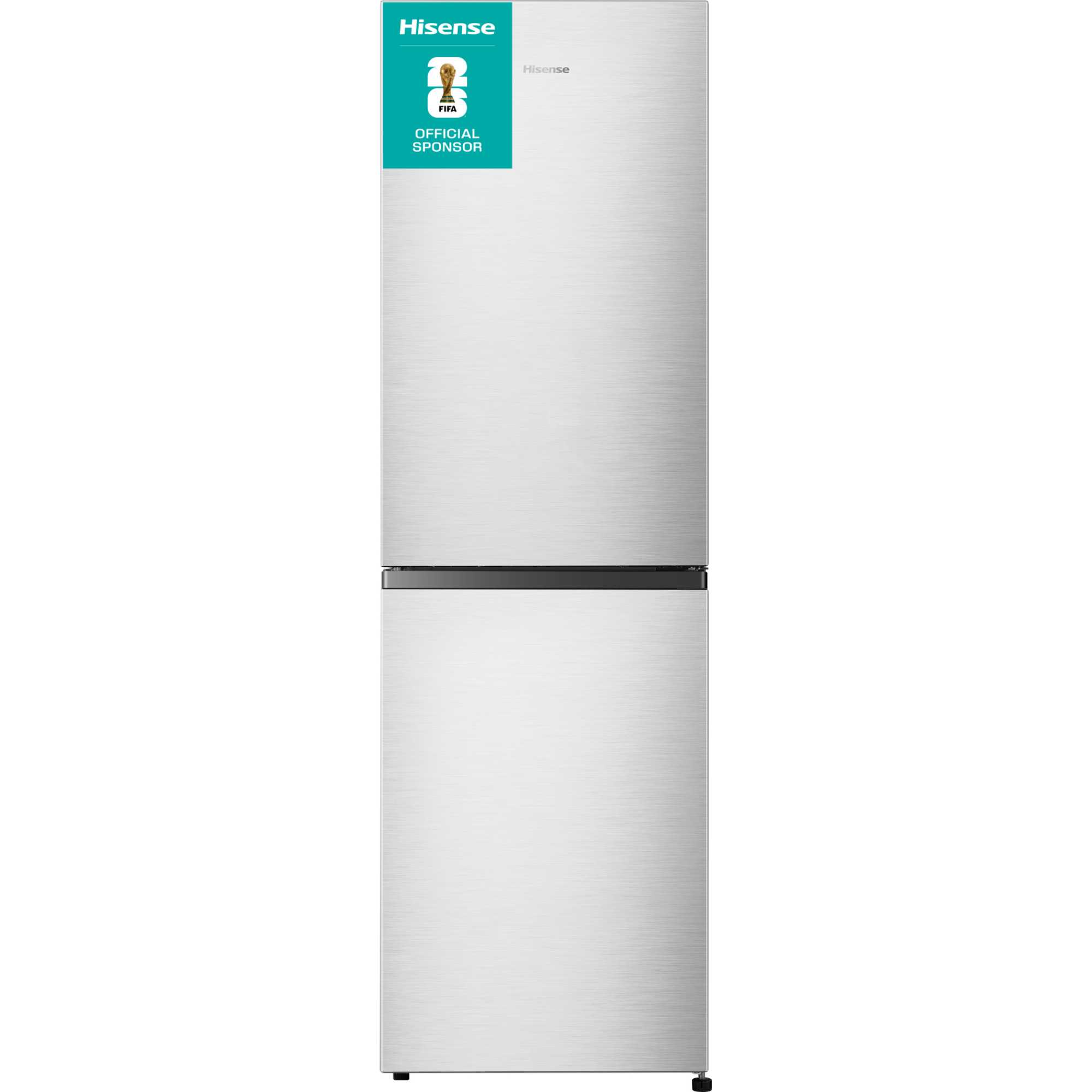 RB327N4BCE 256l Total No Frost Fridge Freezer - Stainless Steel