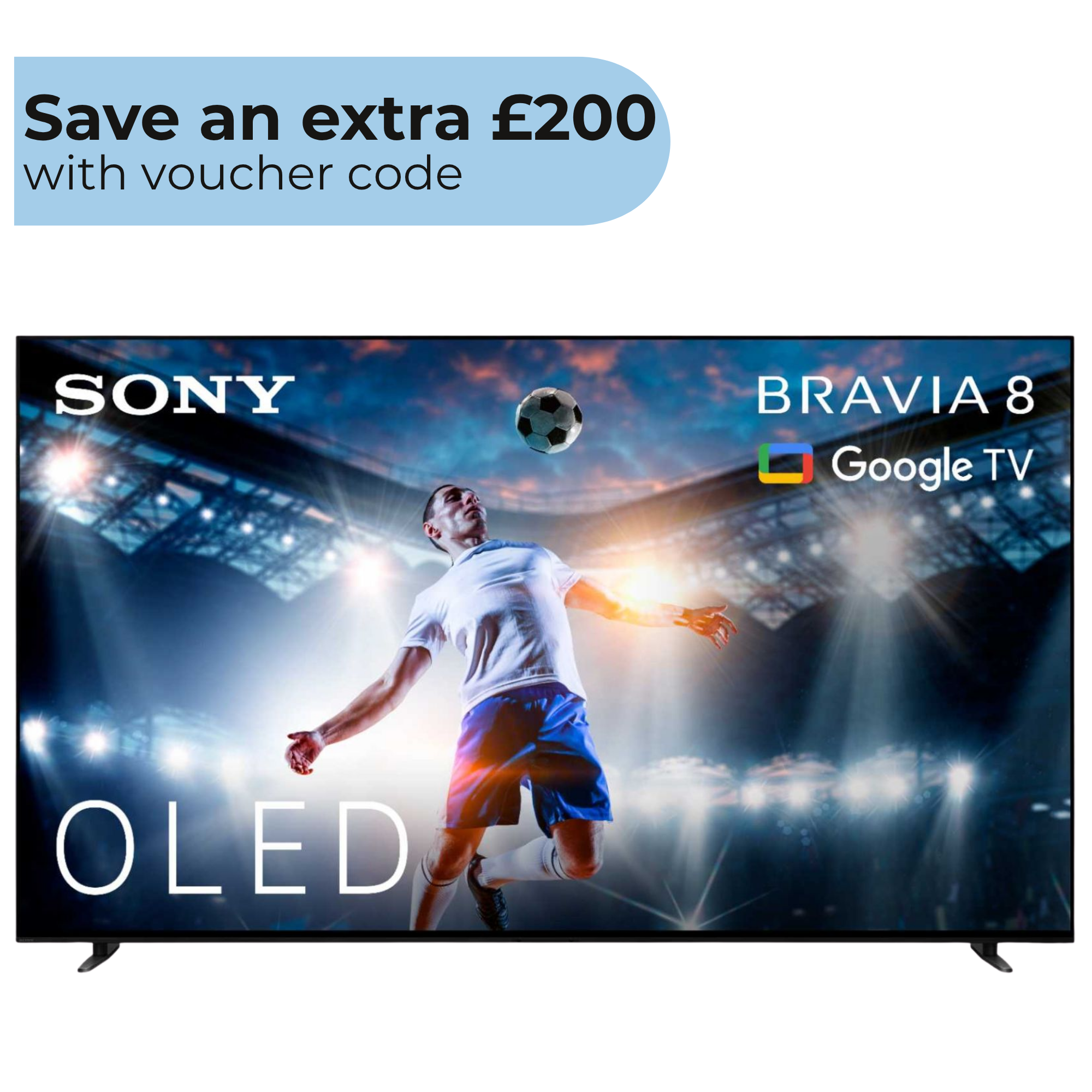 BRAVIA 8 XR80U 65" 4K OLED Smart TV - K65XR80U