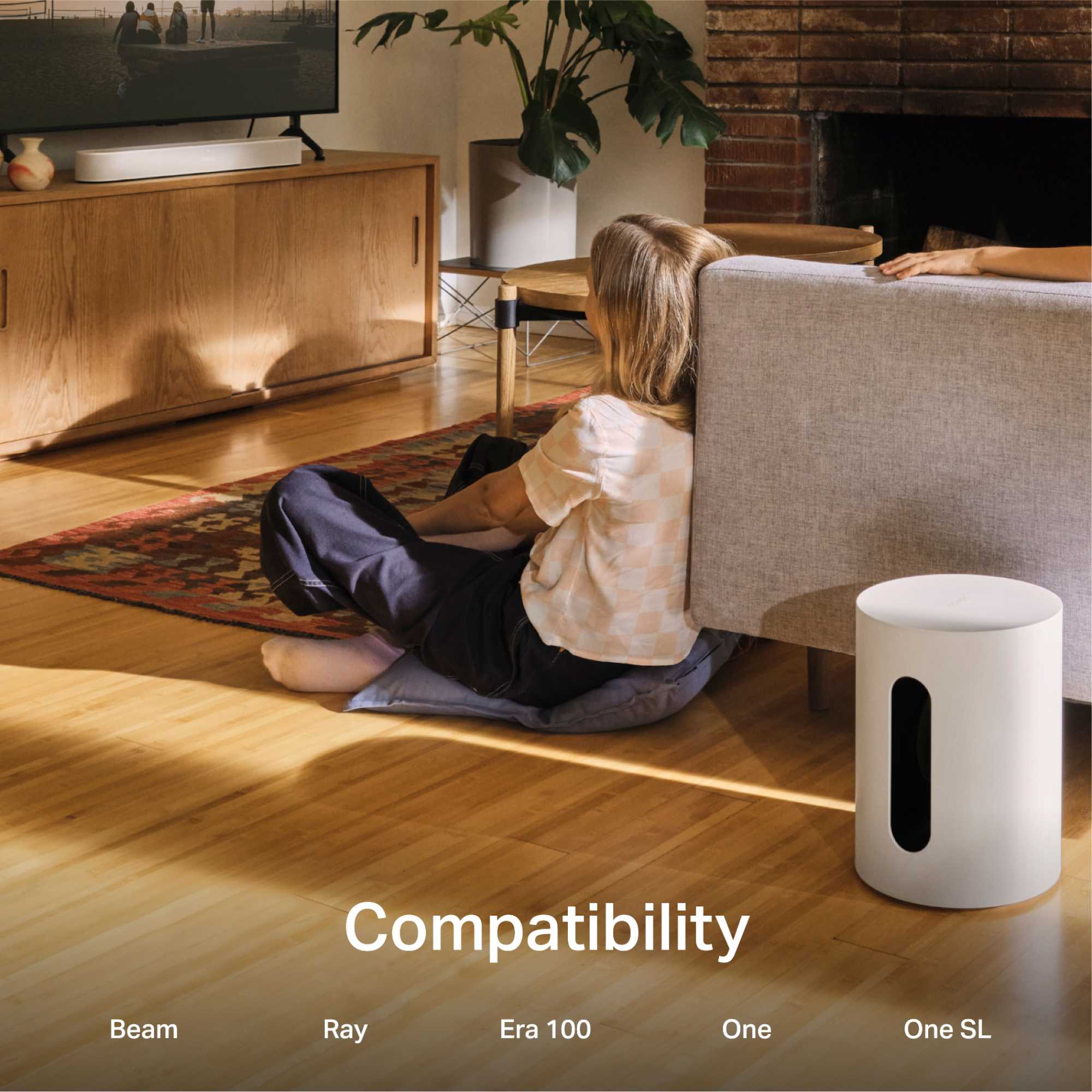 Sub Mini Wireless Subwoofer with Trueplay Tuning Technology - Black