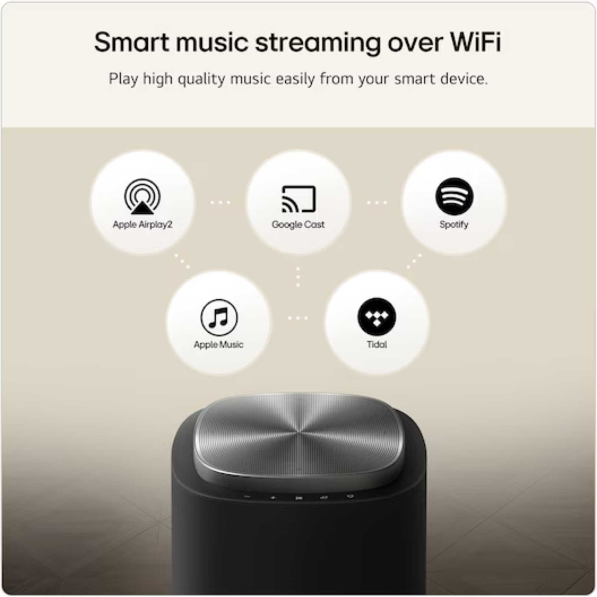 Sound Suite M7 Wireless Speaker Dolby Atmos FlexConnect - Black