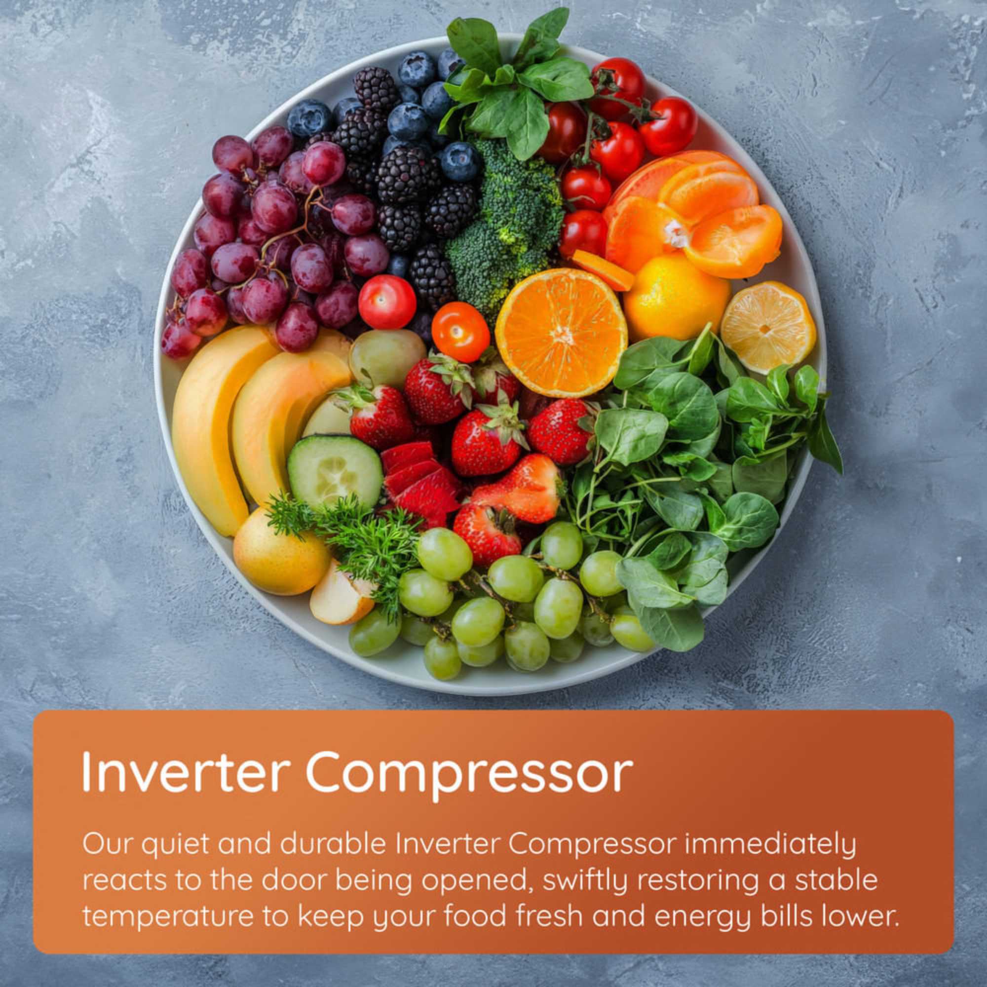 HPK 26363 W4UK Dual No Frost 60/40 Fridge Freezer with Even Flow - White