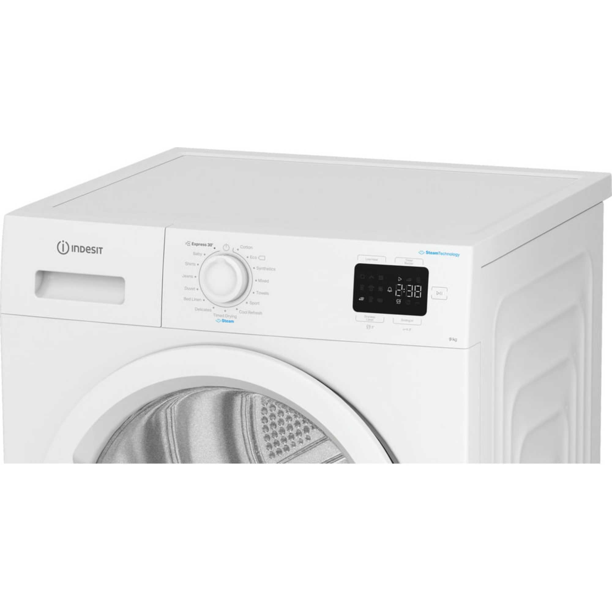C YD 92D WW UK 9kg Heat Pump Tumble Dryer with Steam Technology - White