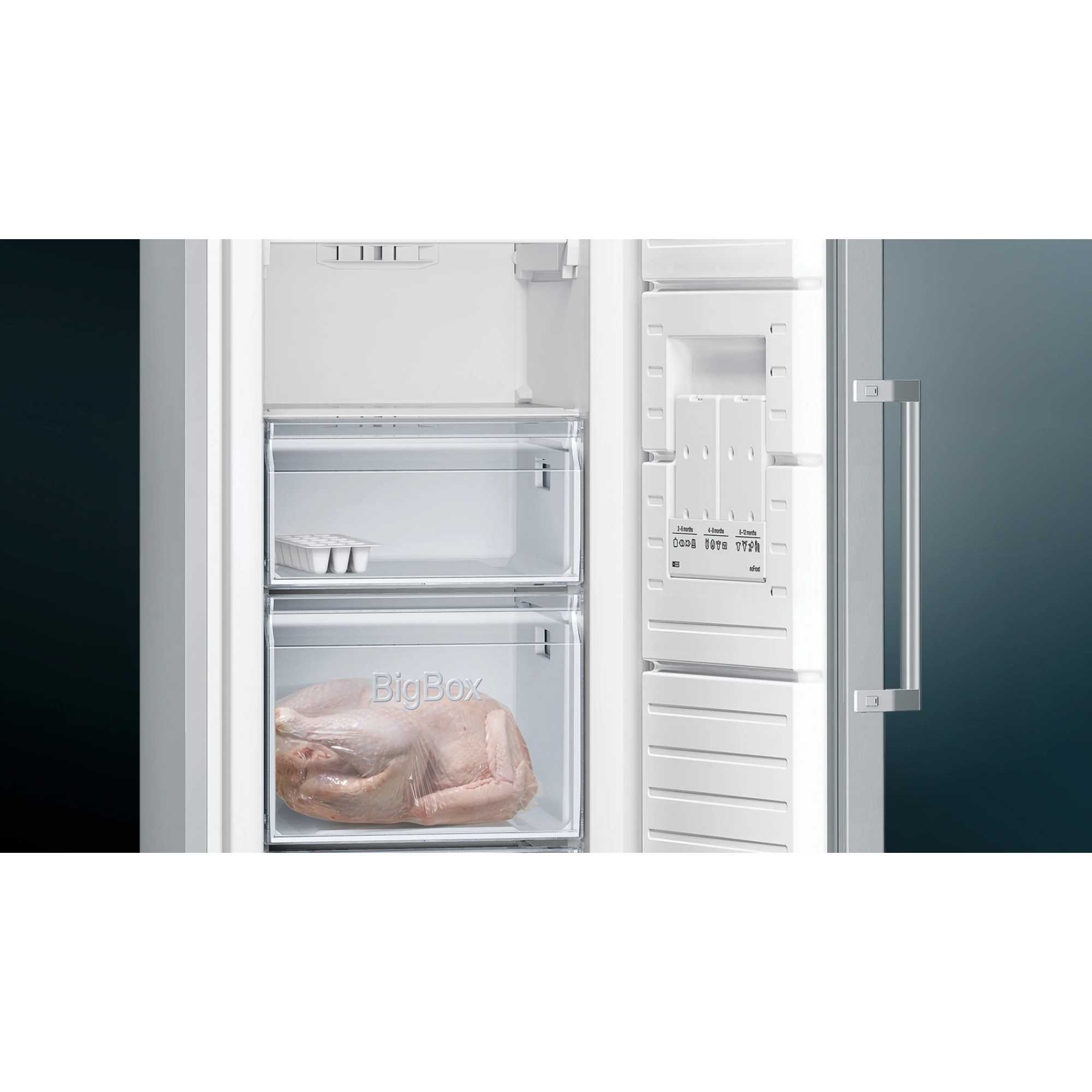iQ300 GS36NVIEPG 242l Tall noFrost Freezer - Inox