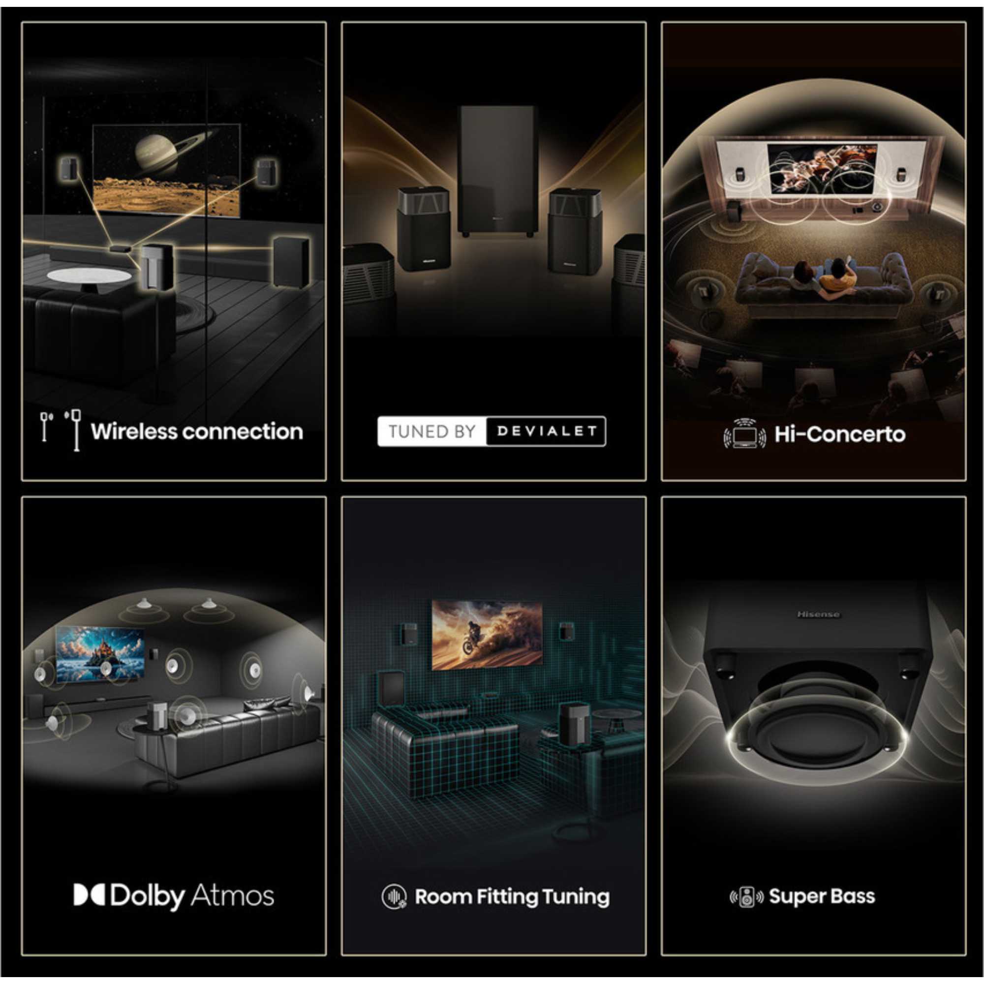 HT Saturn Soundbar System