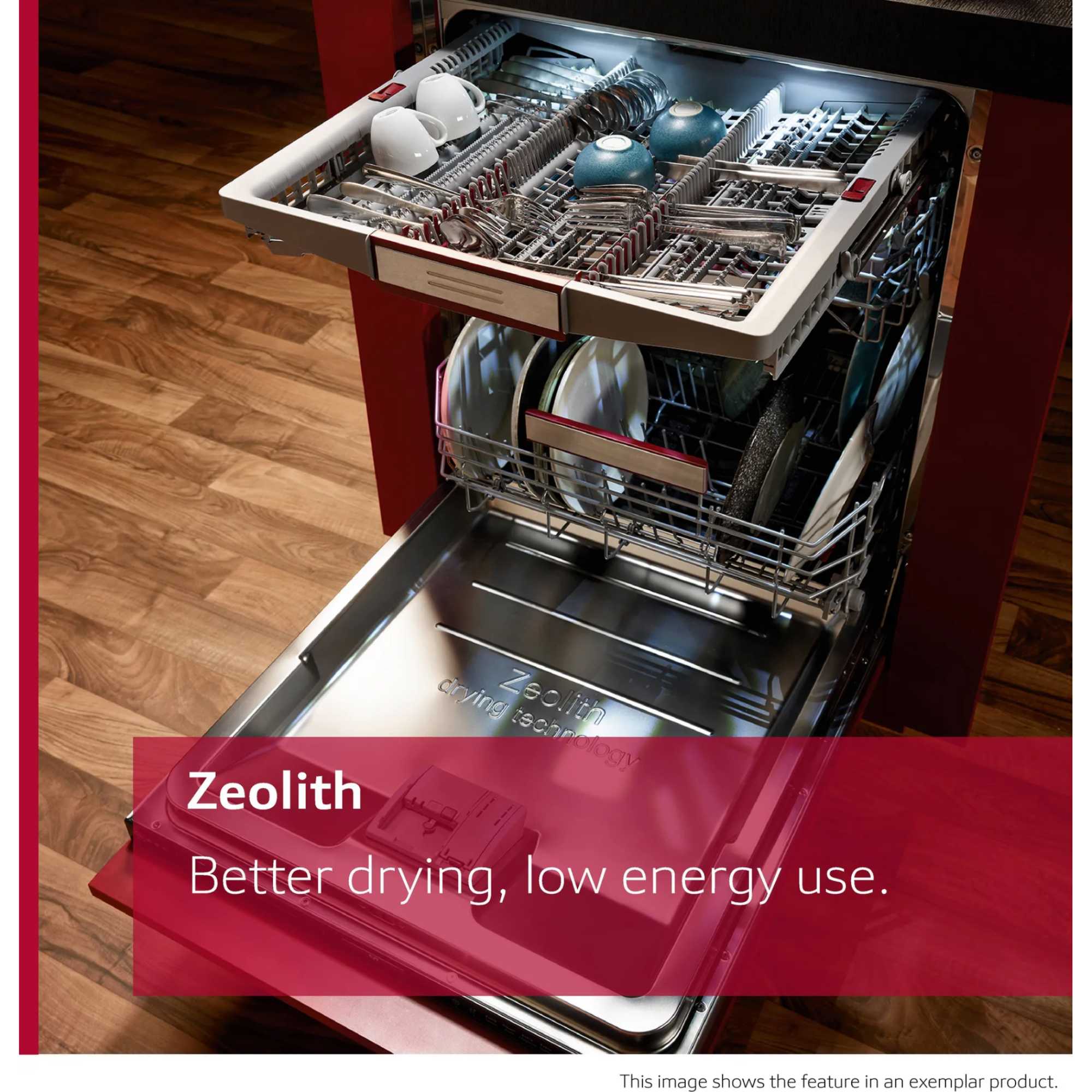 S197YCX05G 14 Place Setting Fully Integrated Smart Dishwasher with Zeolith