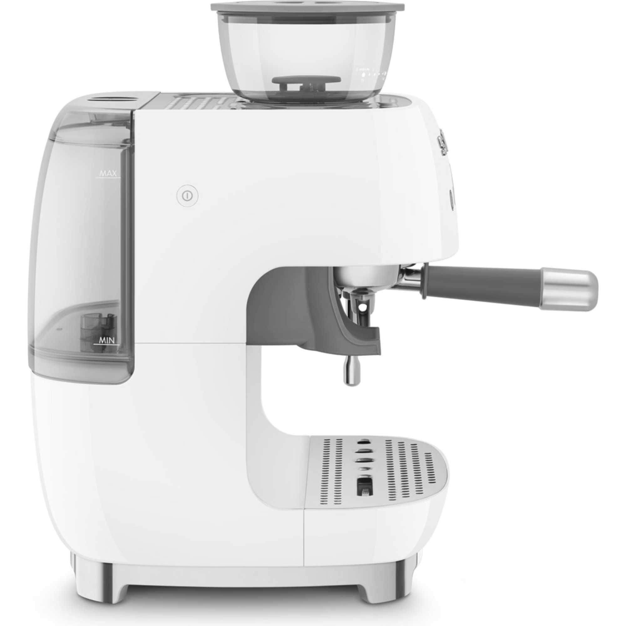 EGF03WHUK 50's Style Espresso Coffee Machine with Grinder - White