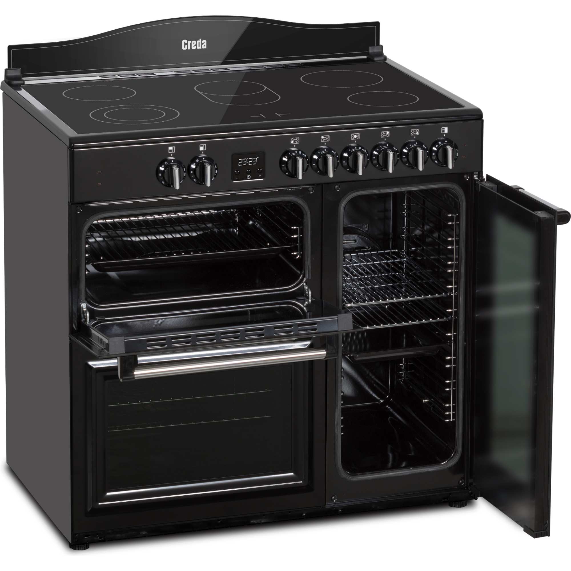 90cm Electric Range Cooker - C90RCCTBL