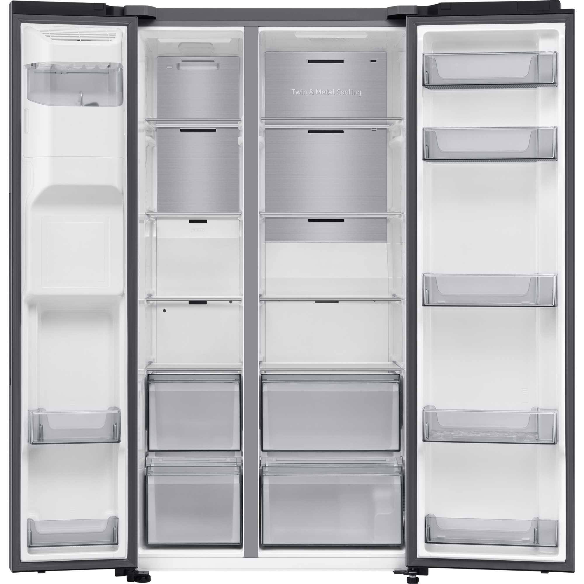 Series 7 SpaceMax American Fridge Freezer - Silver - RS70F66KCTEU