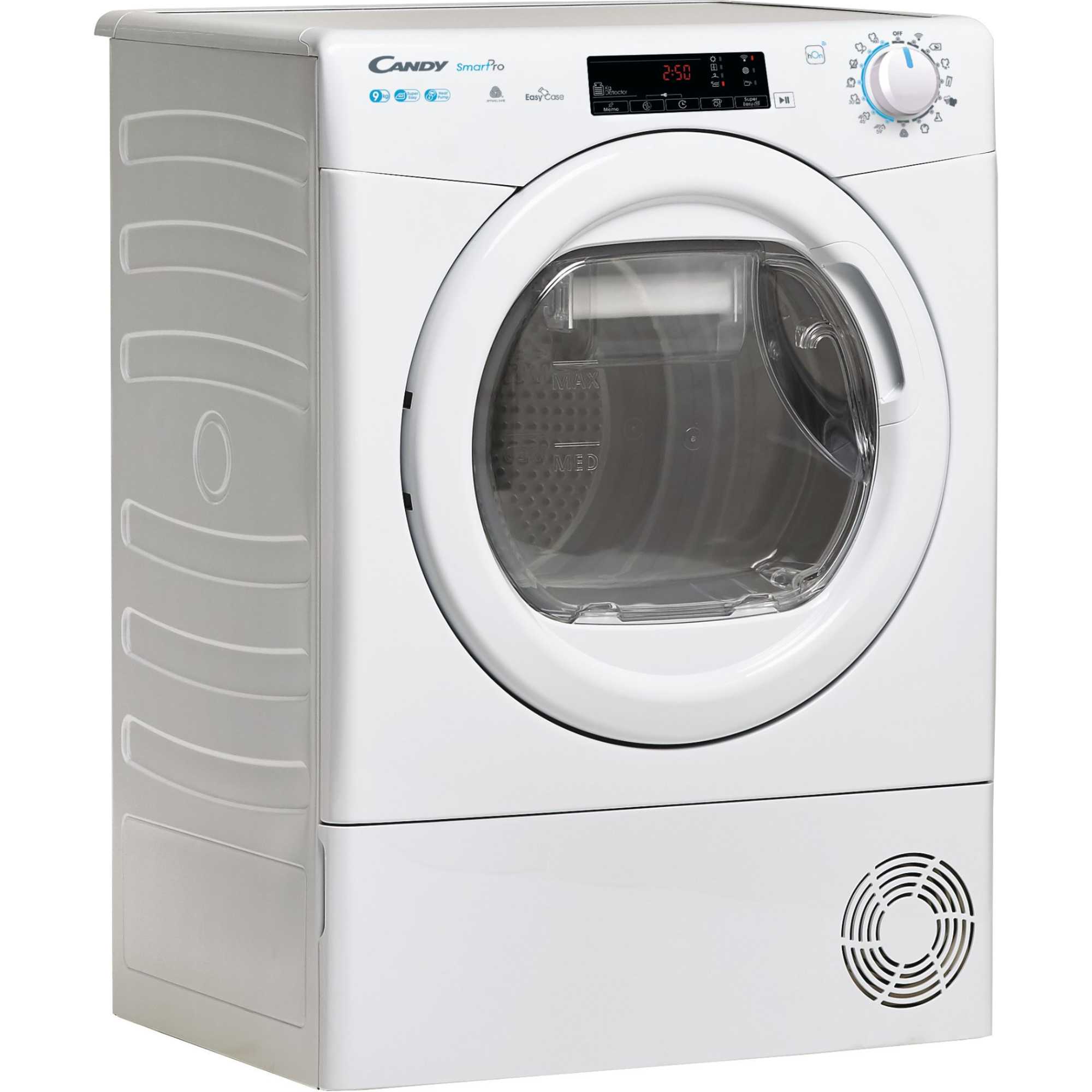 CSOE H9A2TE-80 9kg Heat Pump Smart Tumble Dryer - White