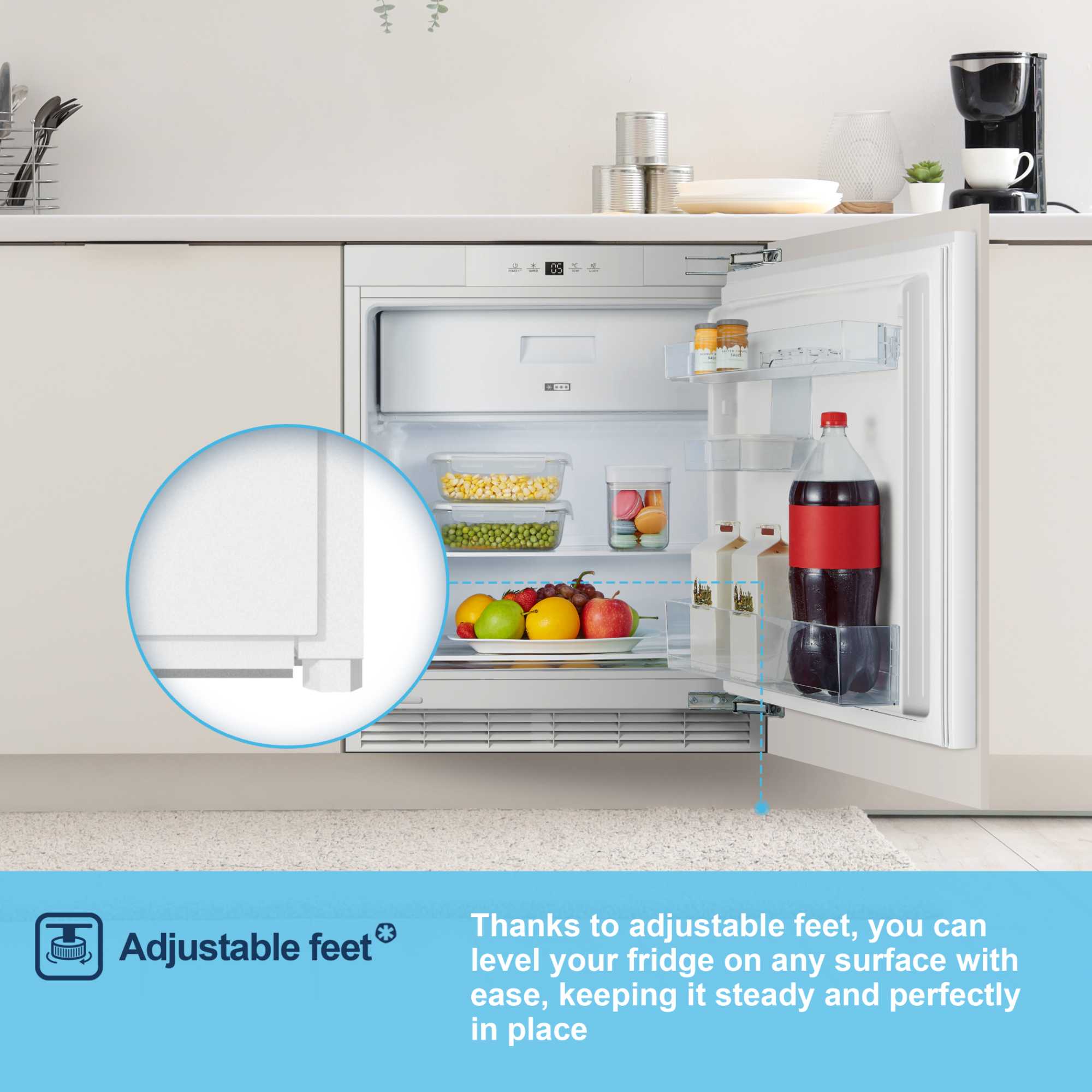MBUR60121E 121L Icebox Built-in Fridge